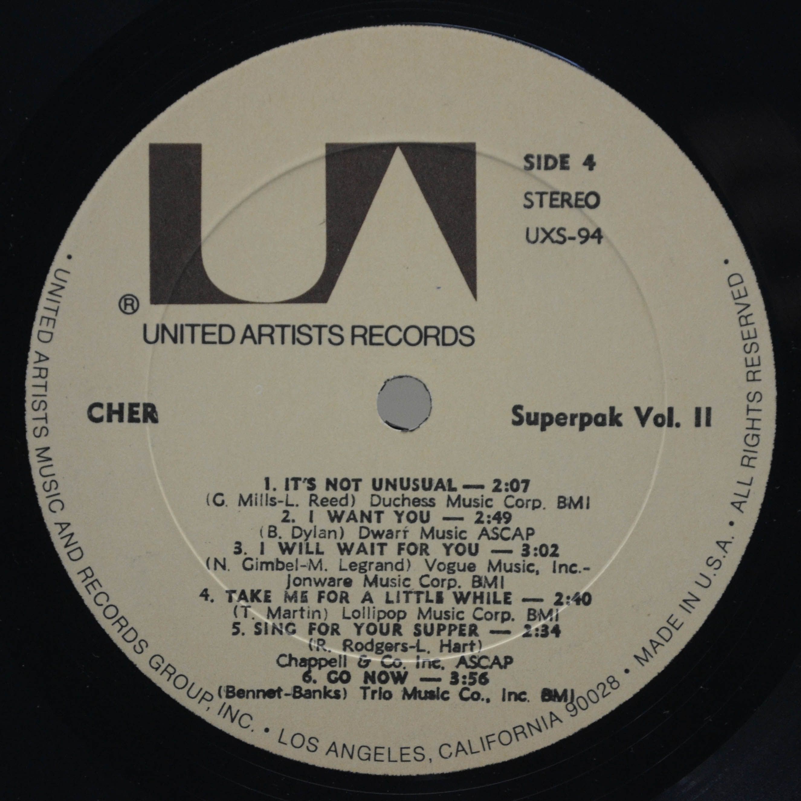 Cher — Superpak Vol. II (2LP, 1-st, USA), 1972