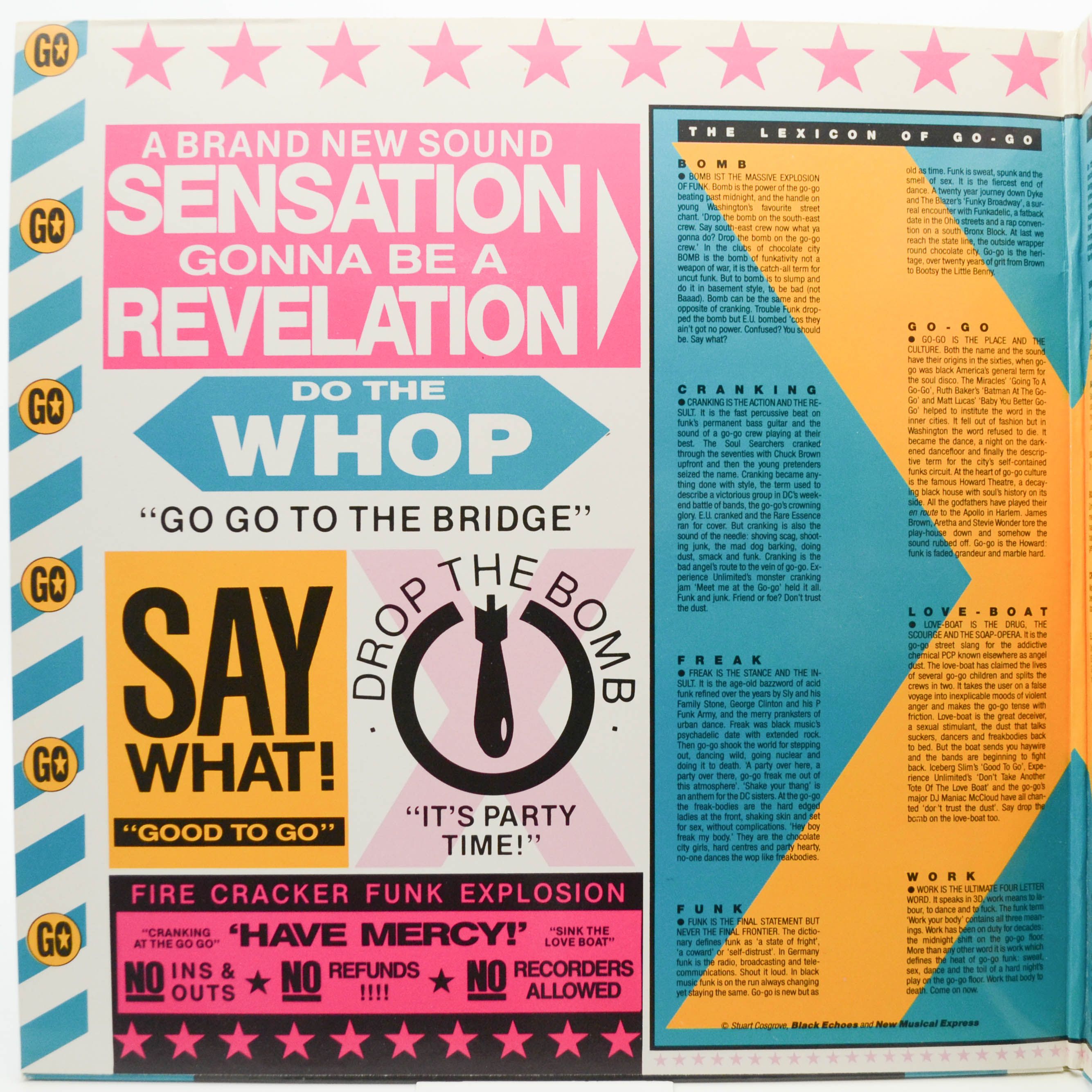 Various — Washington Go Go Sound Attack (2LP), 1988