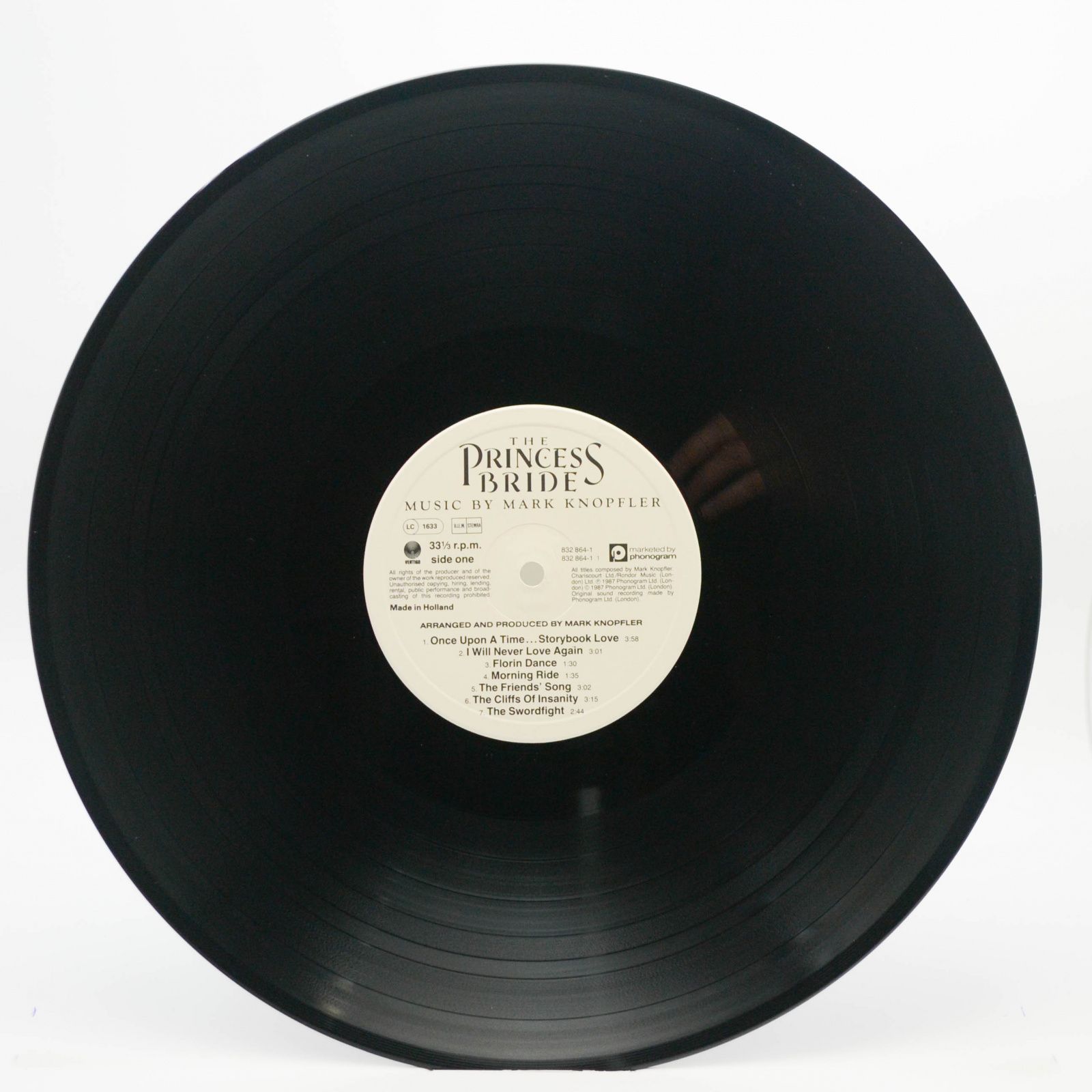 Mark Knopfler — The Princess Bride, 1987