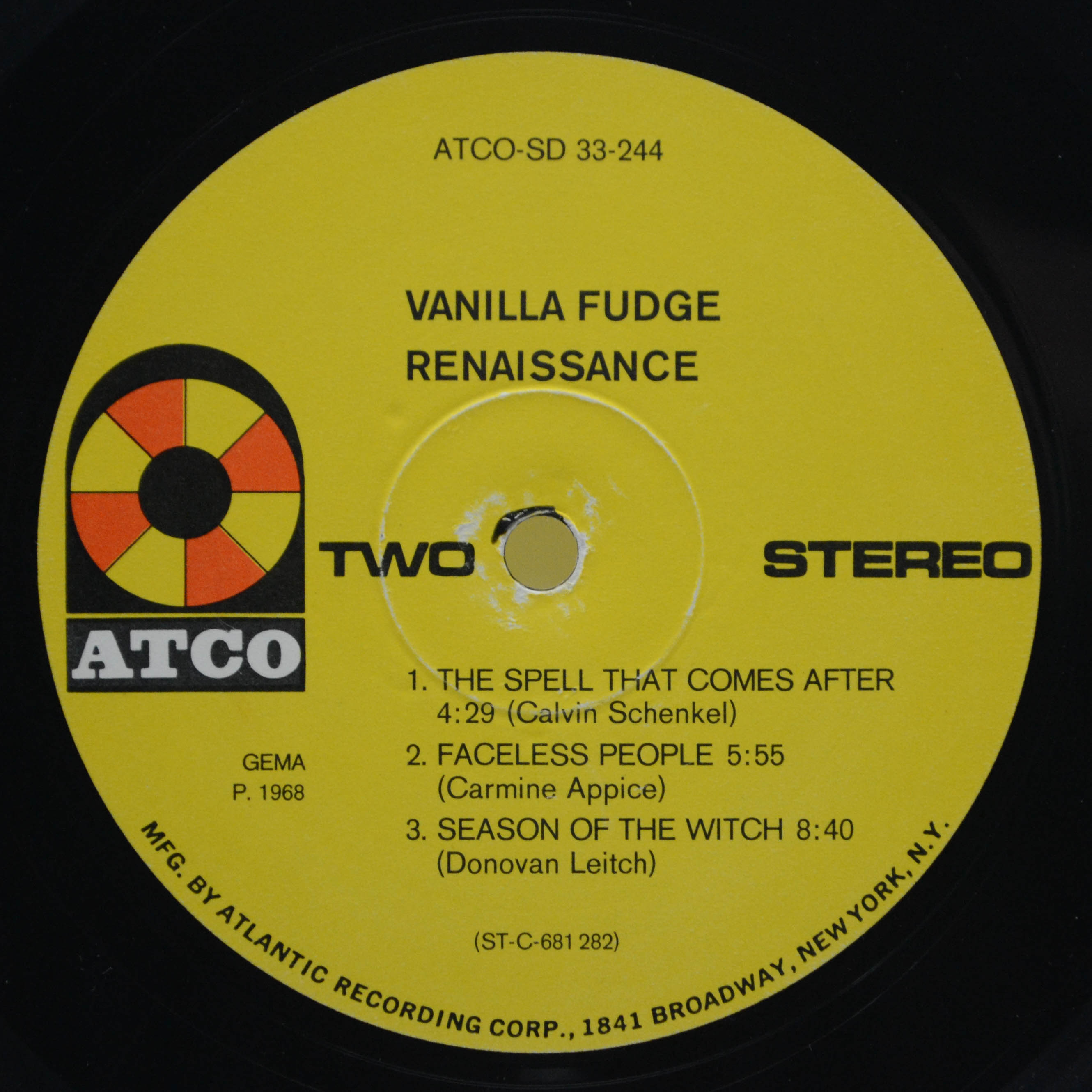 Vanilla Fudge — Renaissance, 1968