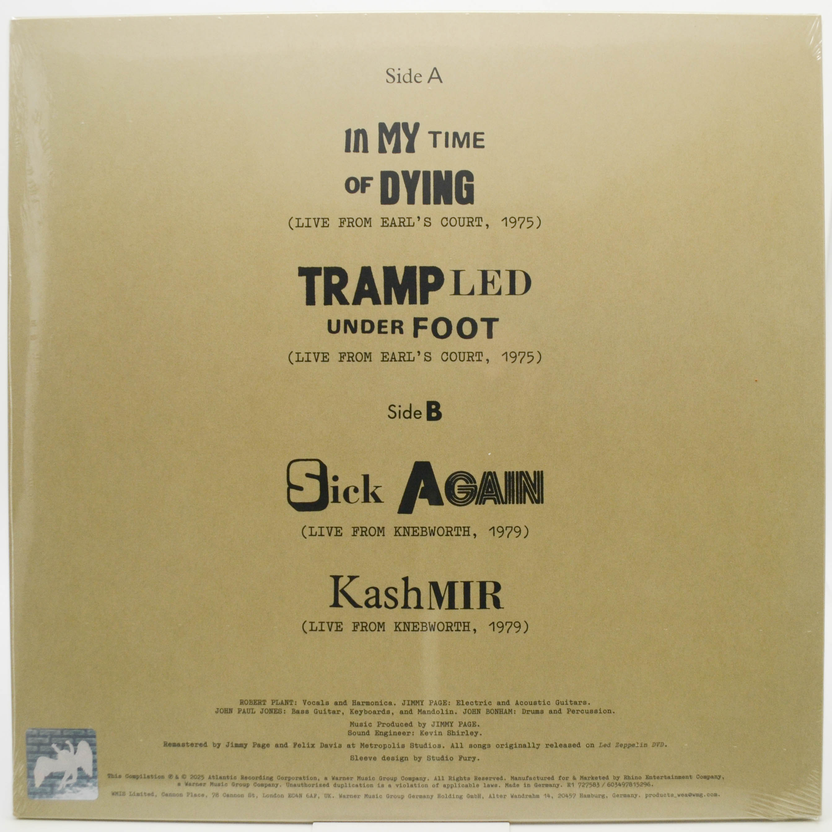 Led Zeppelin — Live EP, 2025