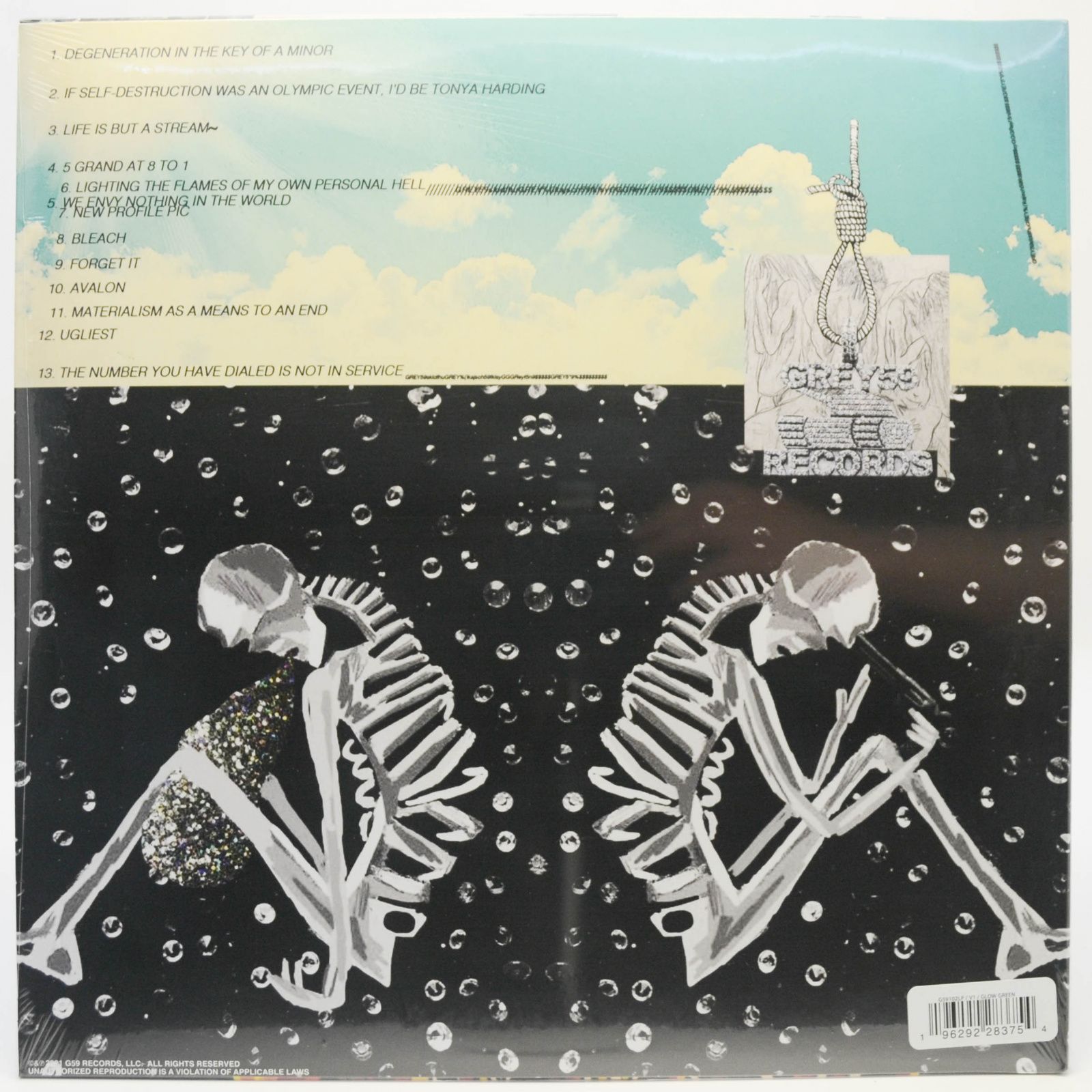 Виниловая пластинка $uicideboy$ — Long Term Effects Of Suffering (USA), 2021
