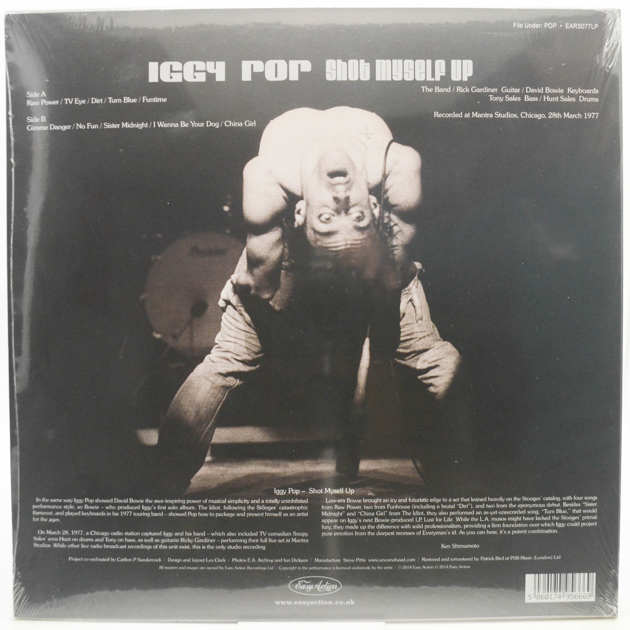 Виниловая пластинка Iggy Pop — Shot Myself Up, 2014