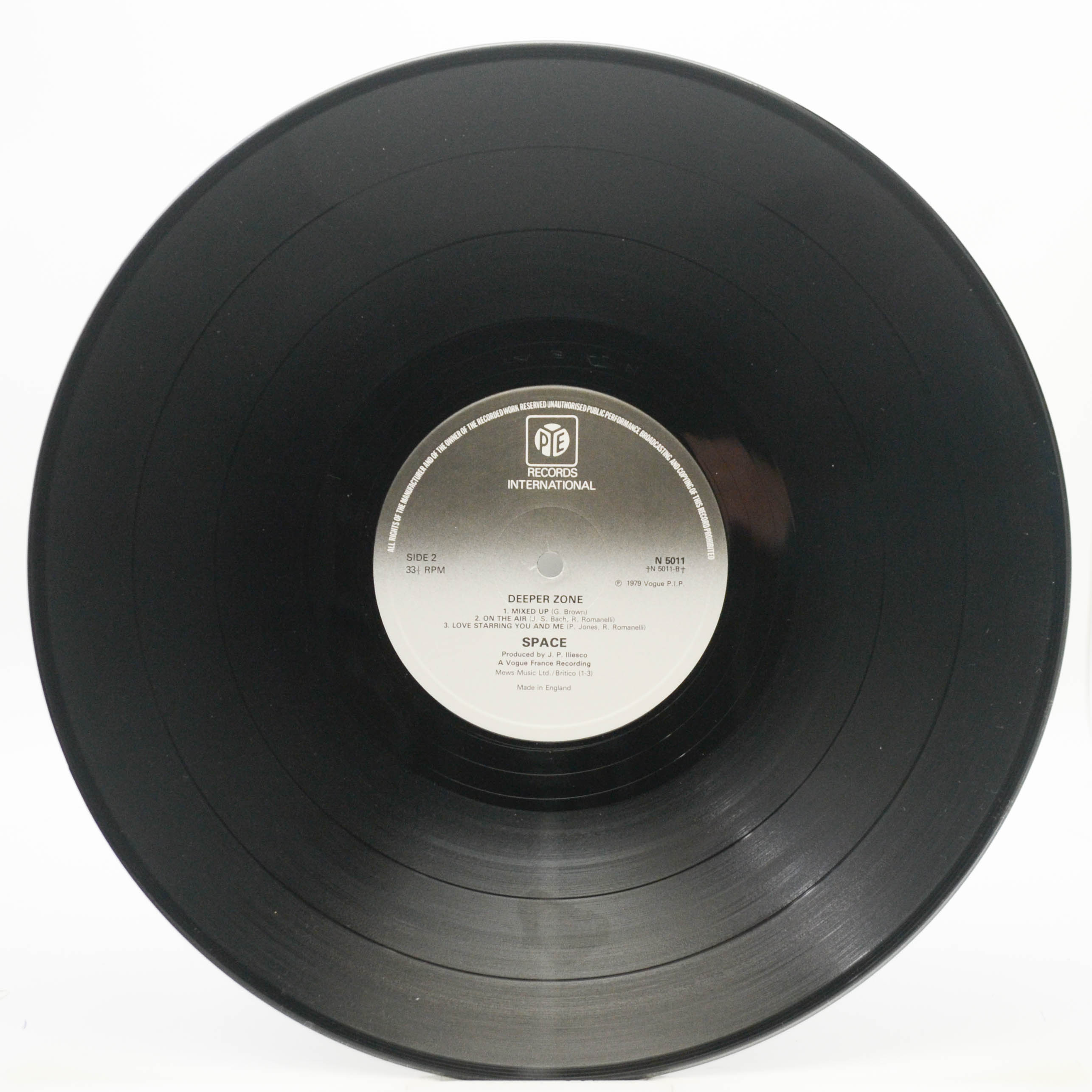 Space — Deeper Zone (UK), 1980