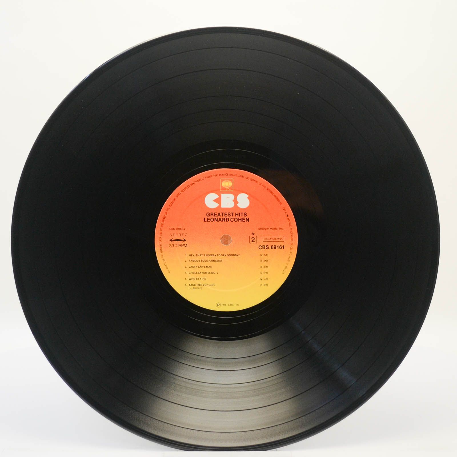 Leonard Cohen — Greatest Hits, 1975