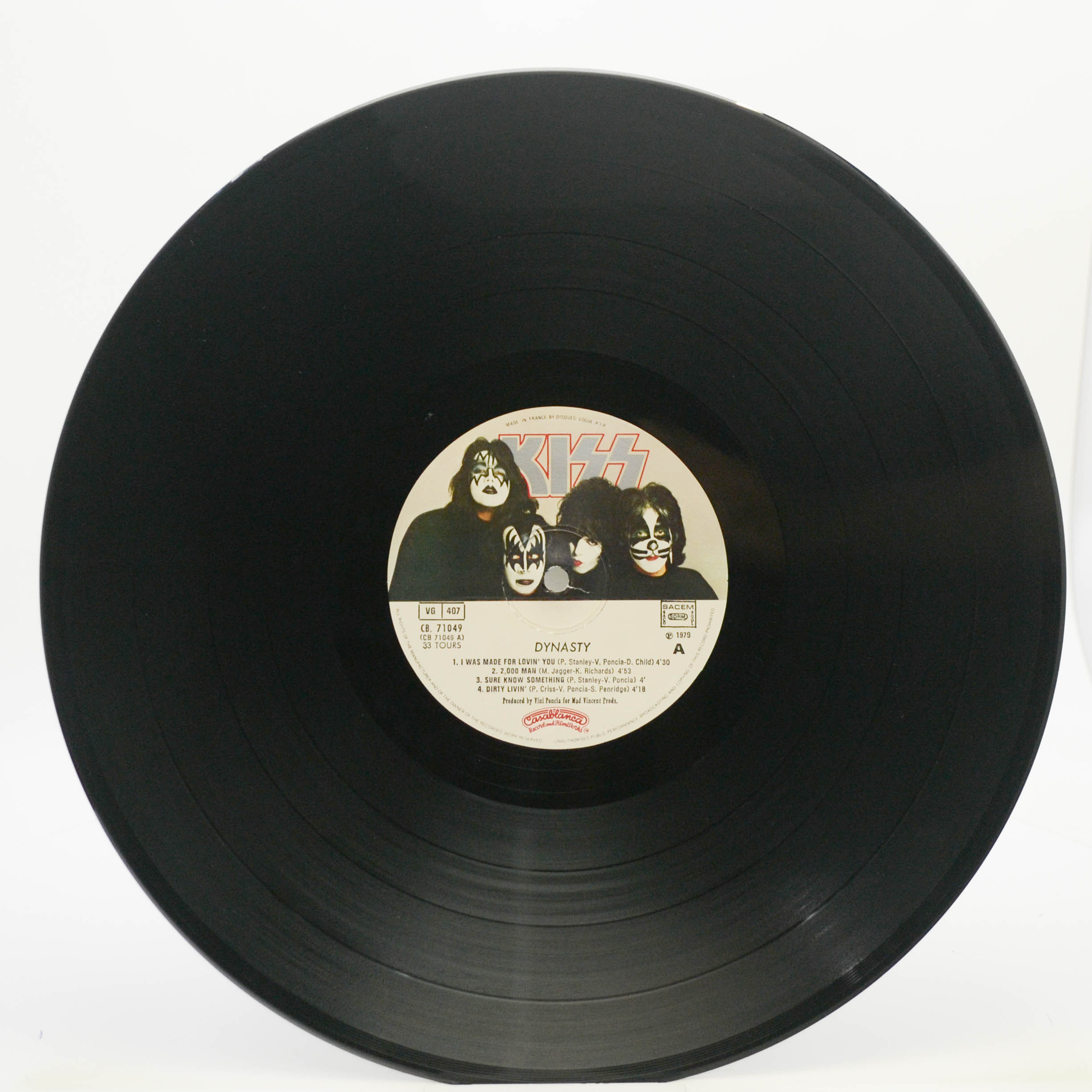 Виниловая пластинка Kiss — Dynasty, 1979