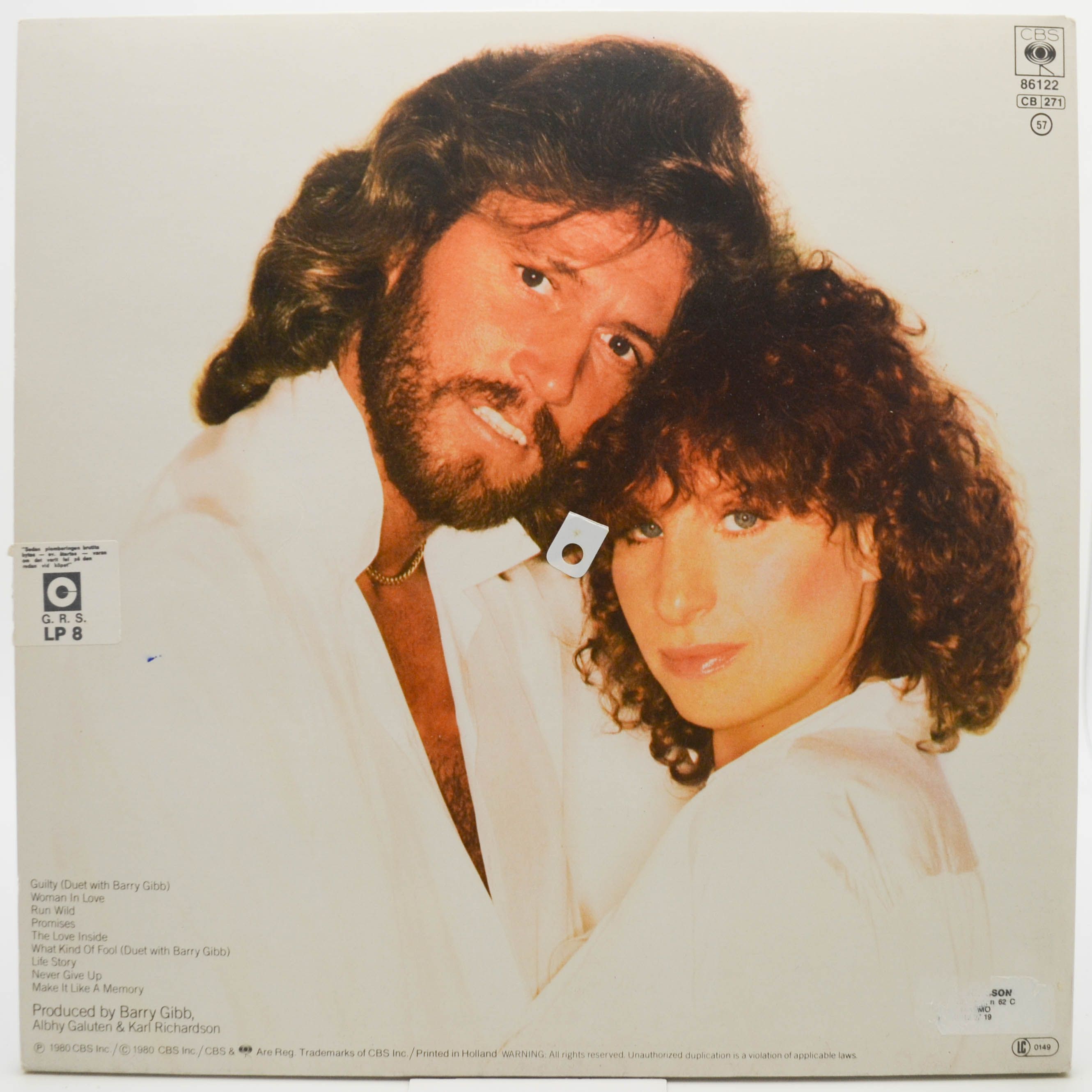 Streisand — Guilty, 1980