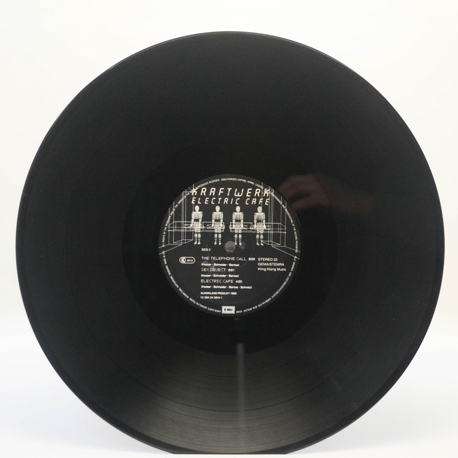 Kraftwerk — Electric Cafe, 1986