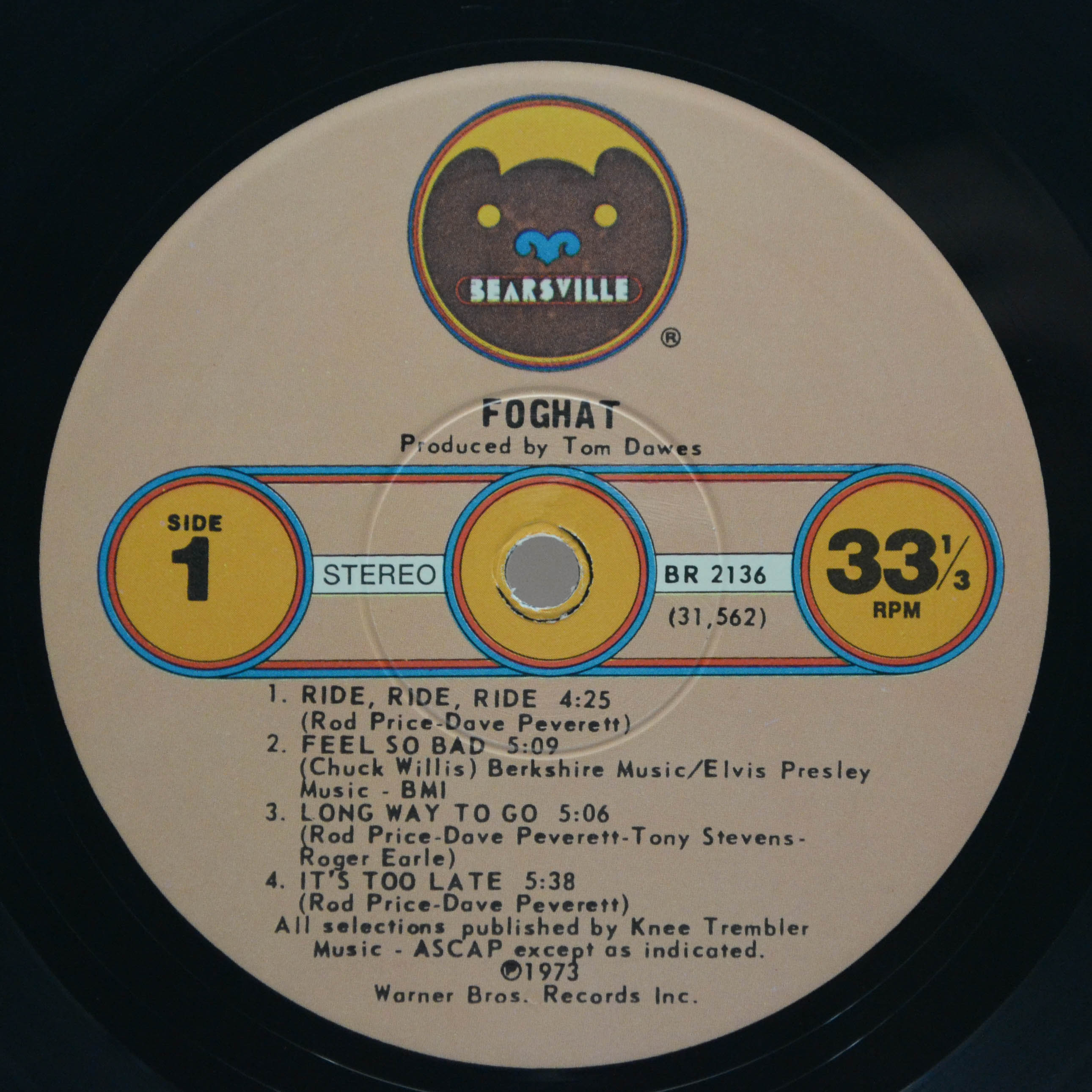 Foghat — Foghat (USA), 1973