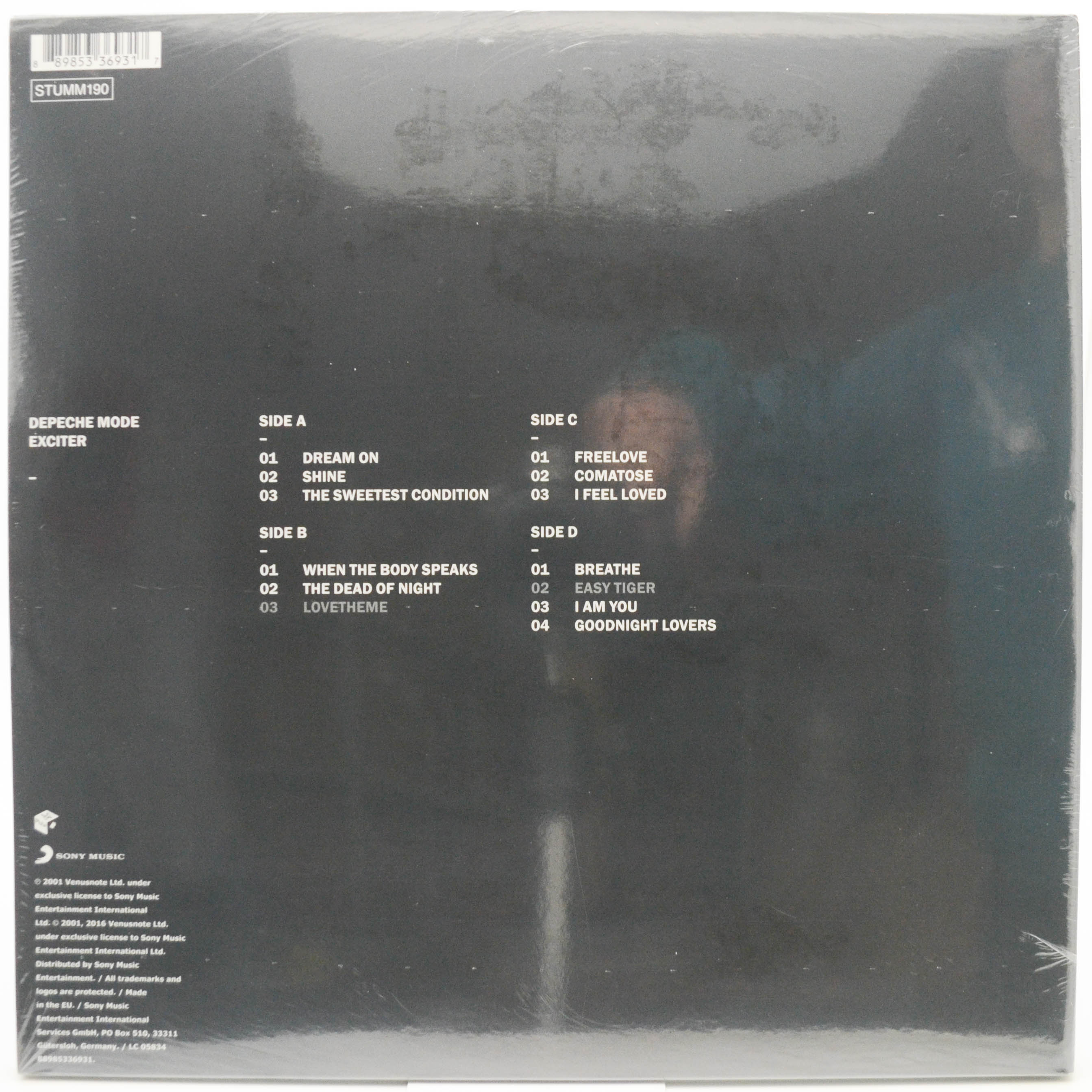 Depeche Mode — Exciter (2LP), 2001