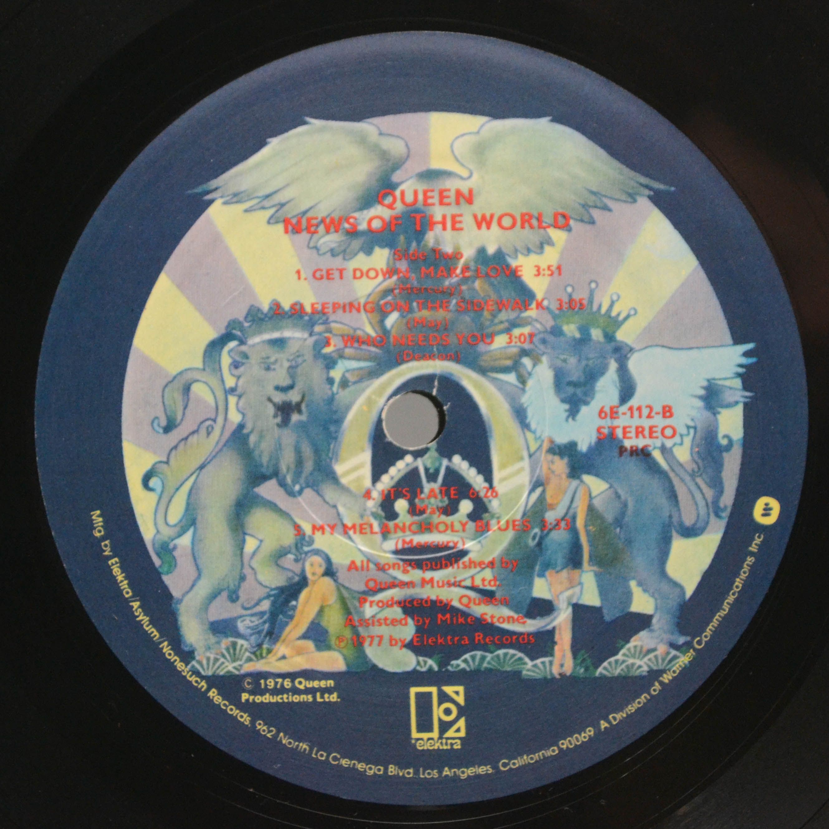 Queen — News Of The World (USA), 1977