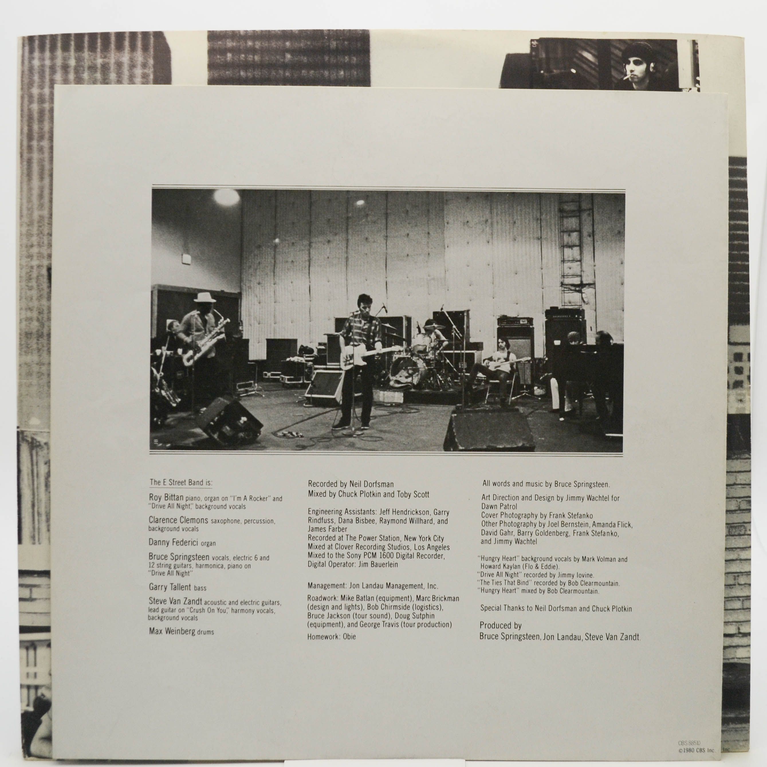 Bruce Springsteen — The River (2LP, UK), 1980