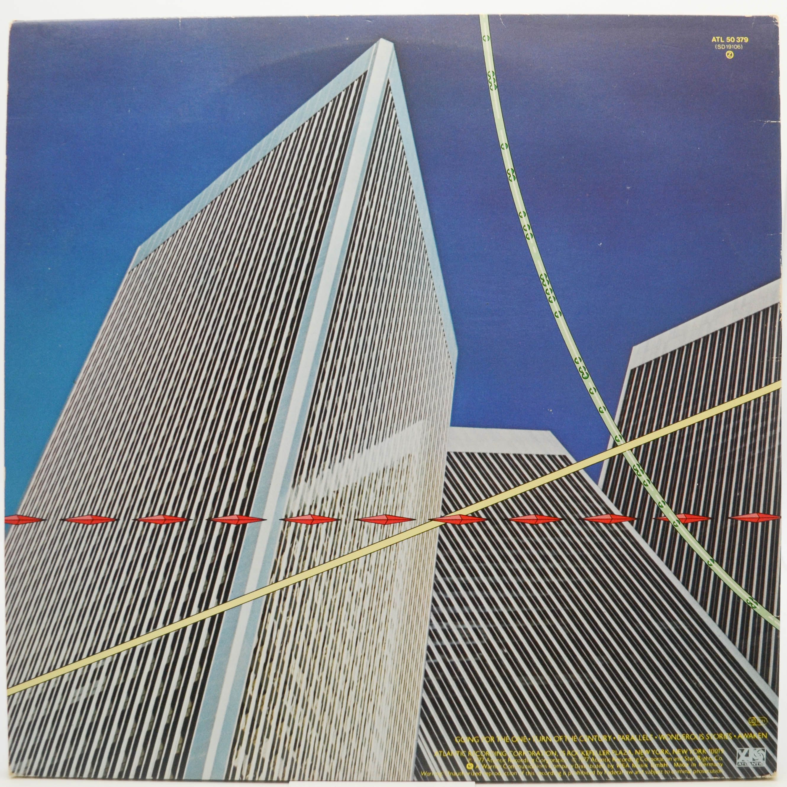 Виниловая пластинка Yes — Going For The One, 1977