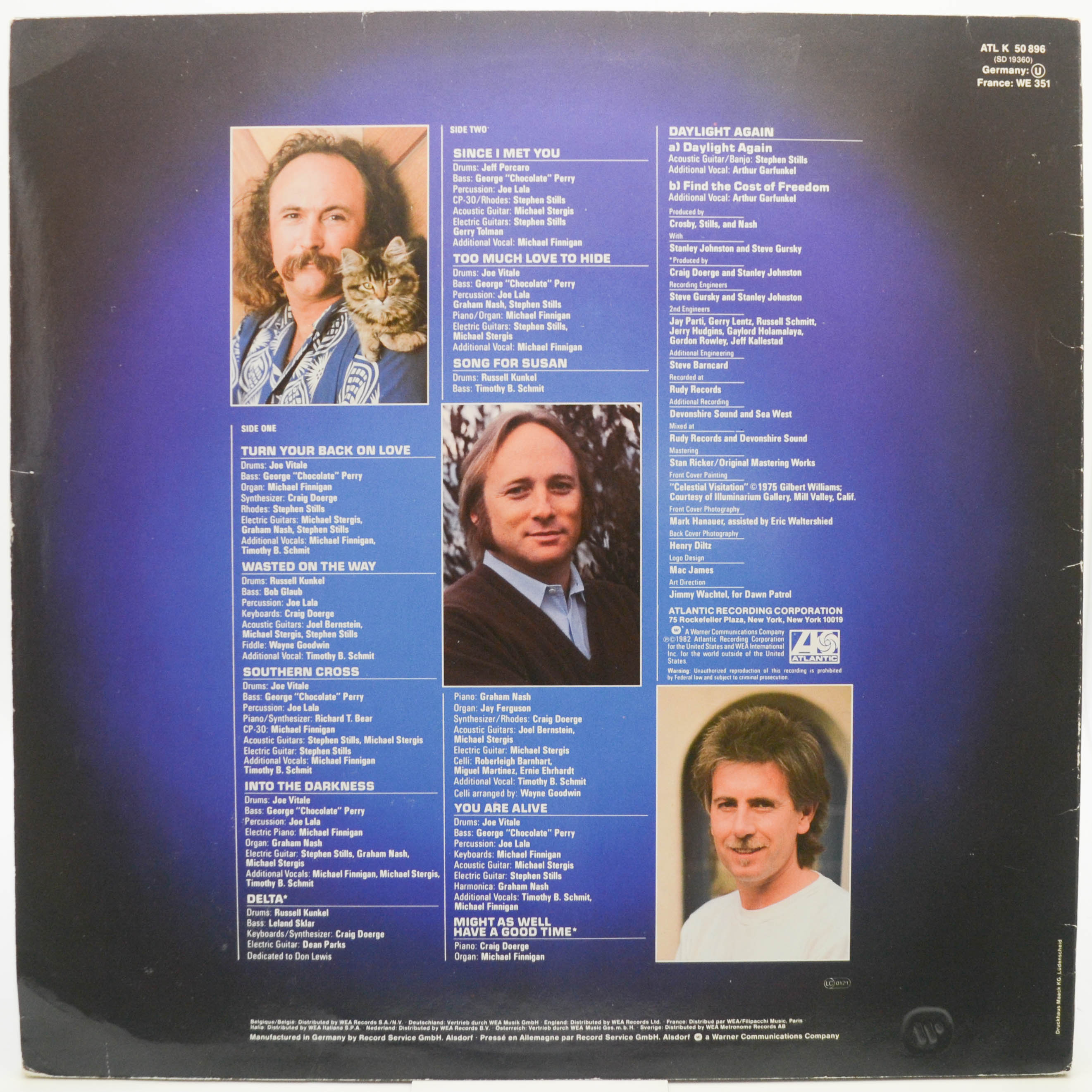 Crosby, Stills & Nash — Daylight Again, 1982