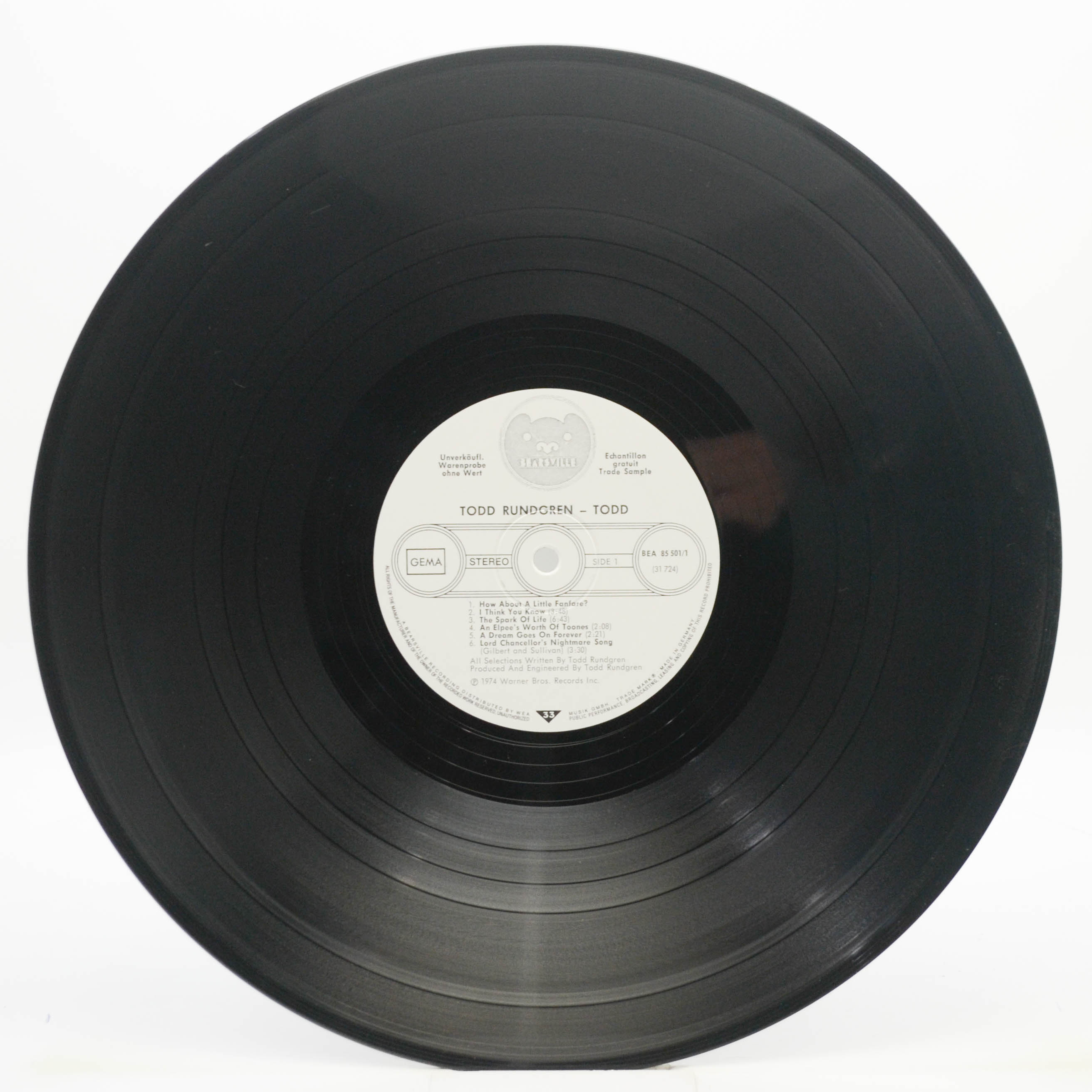 Todd Rundgren — Todd (2LP), 1974