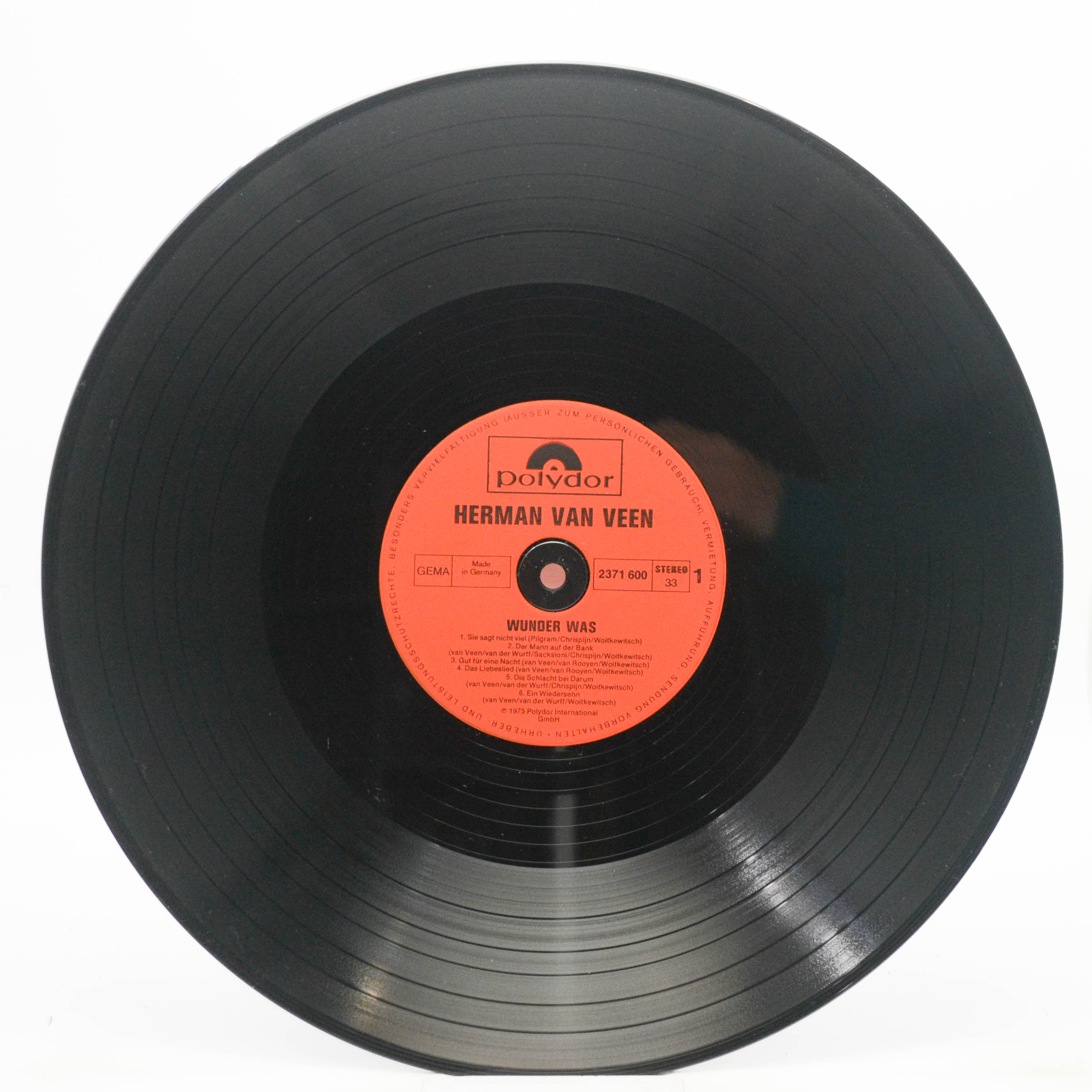 Виниловая пластинка Herman Van Veen — Wunder Was, 1975