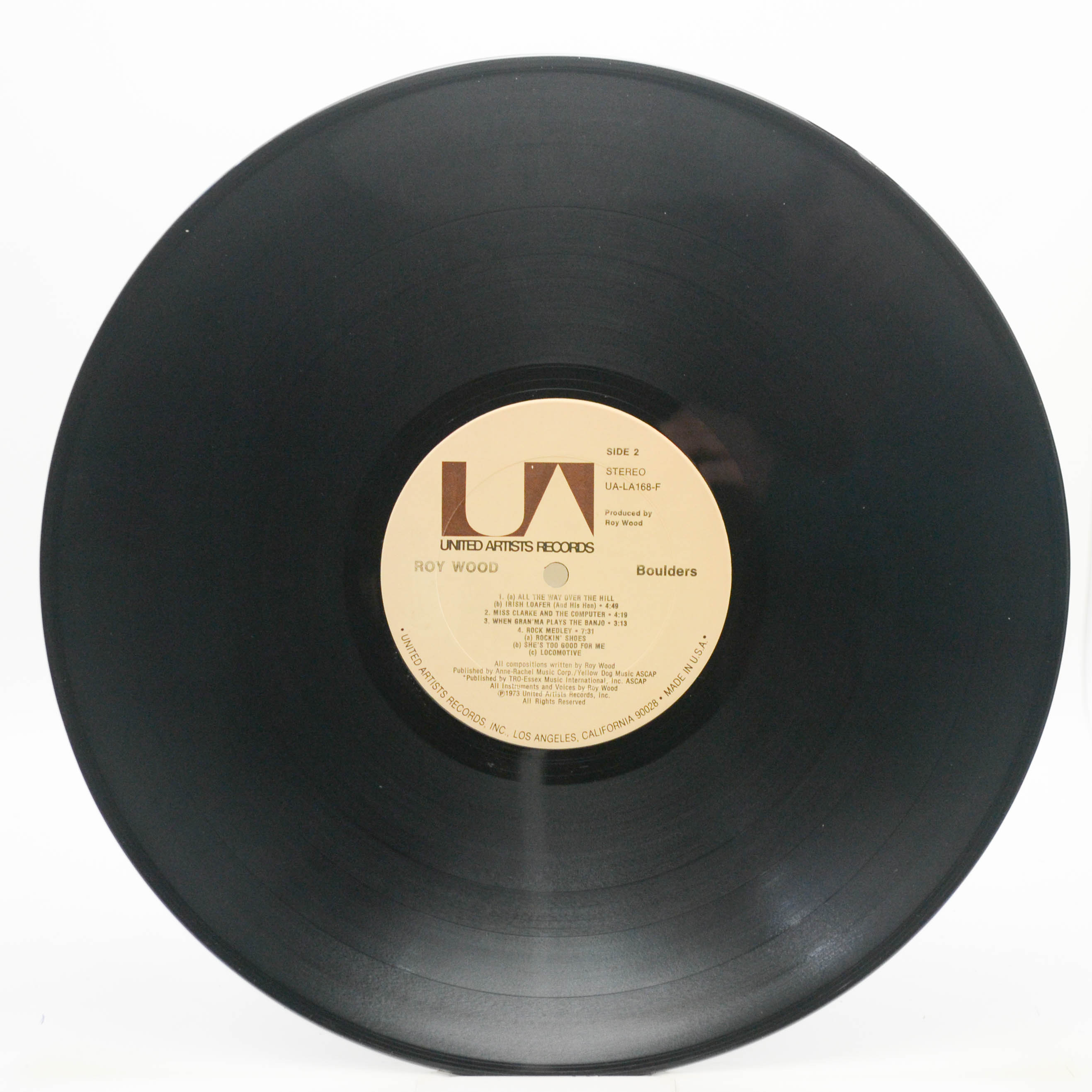 Roy Wood — Boulders (USA), 1973