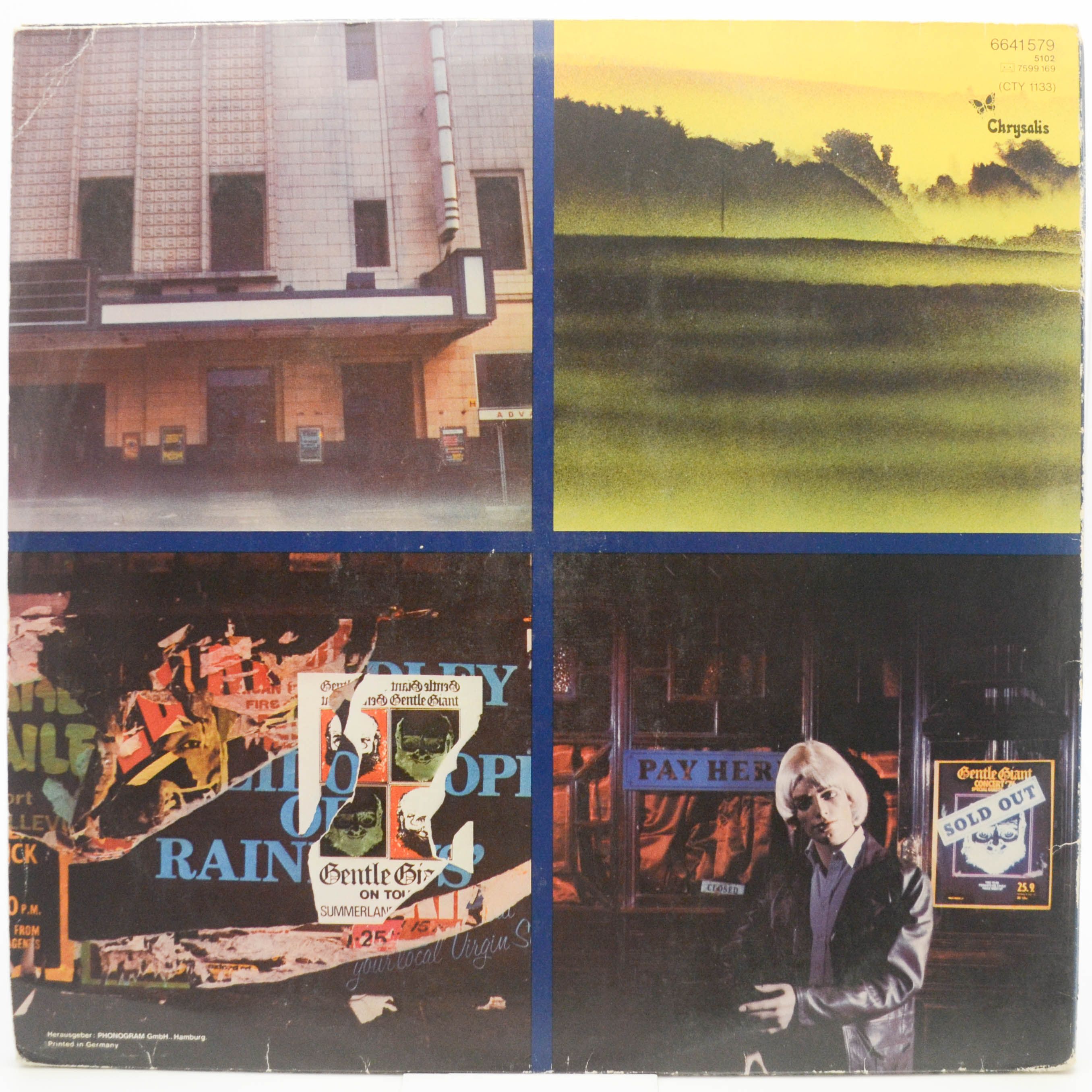 Gentle Giant — Playing The Fool (2LP), 1977