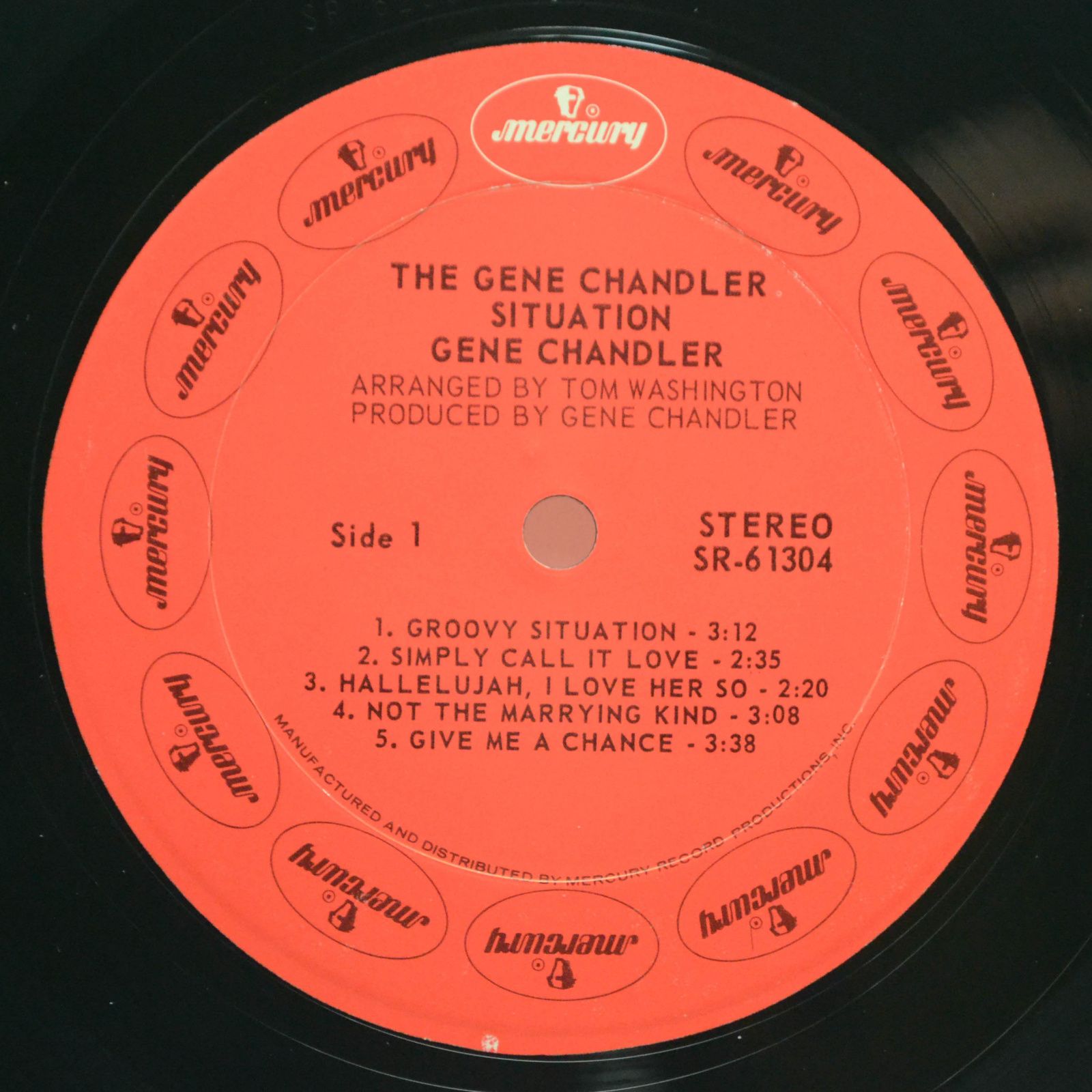 Виниловая пластинка Gene Chandler — The Gene Chandler Situation (USA), 1970