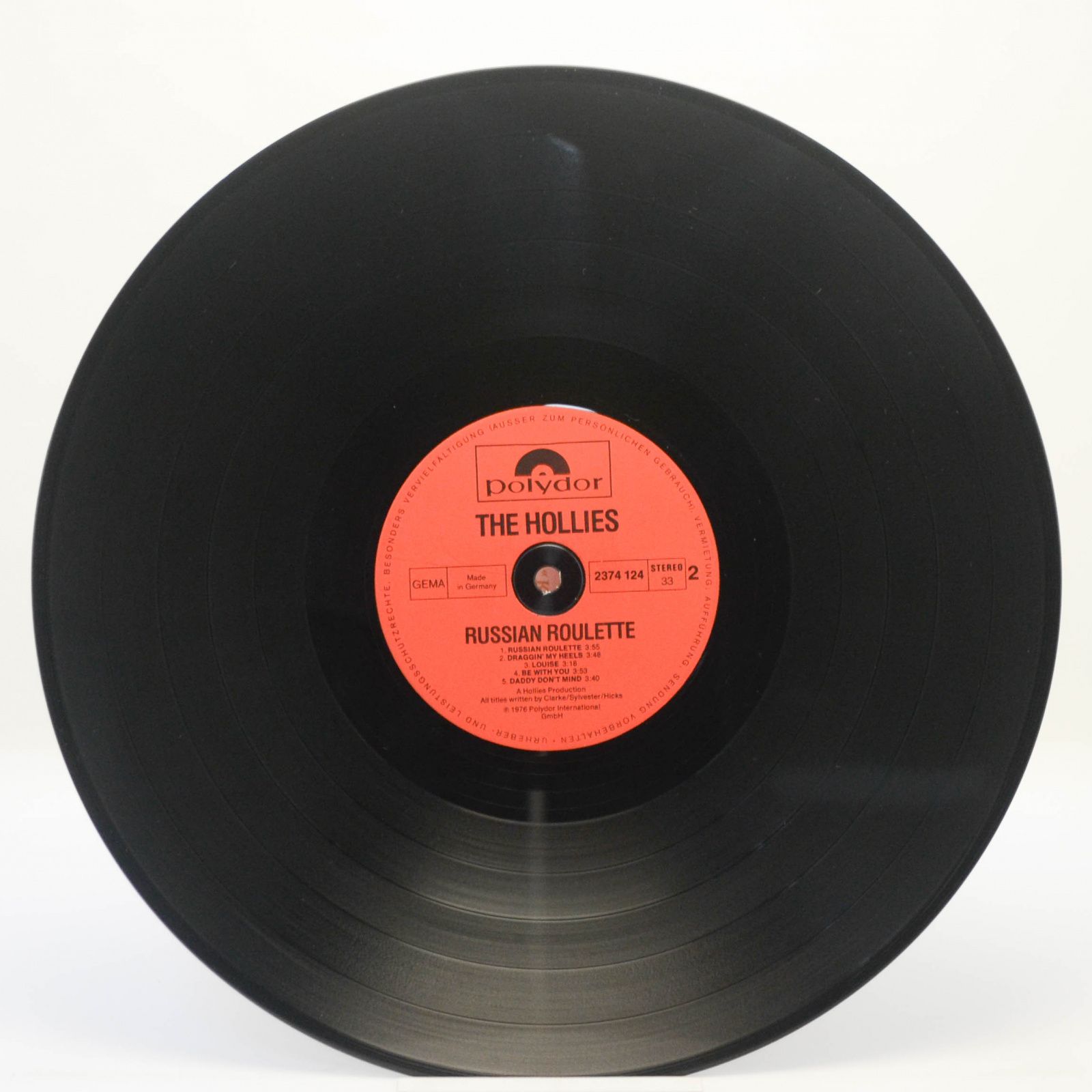 Hollies — Russian Roulette, 1976