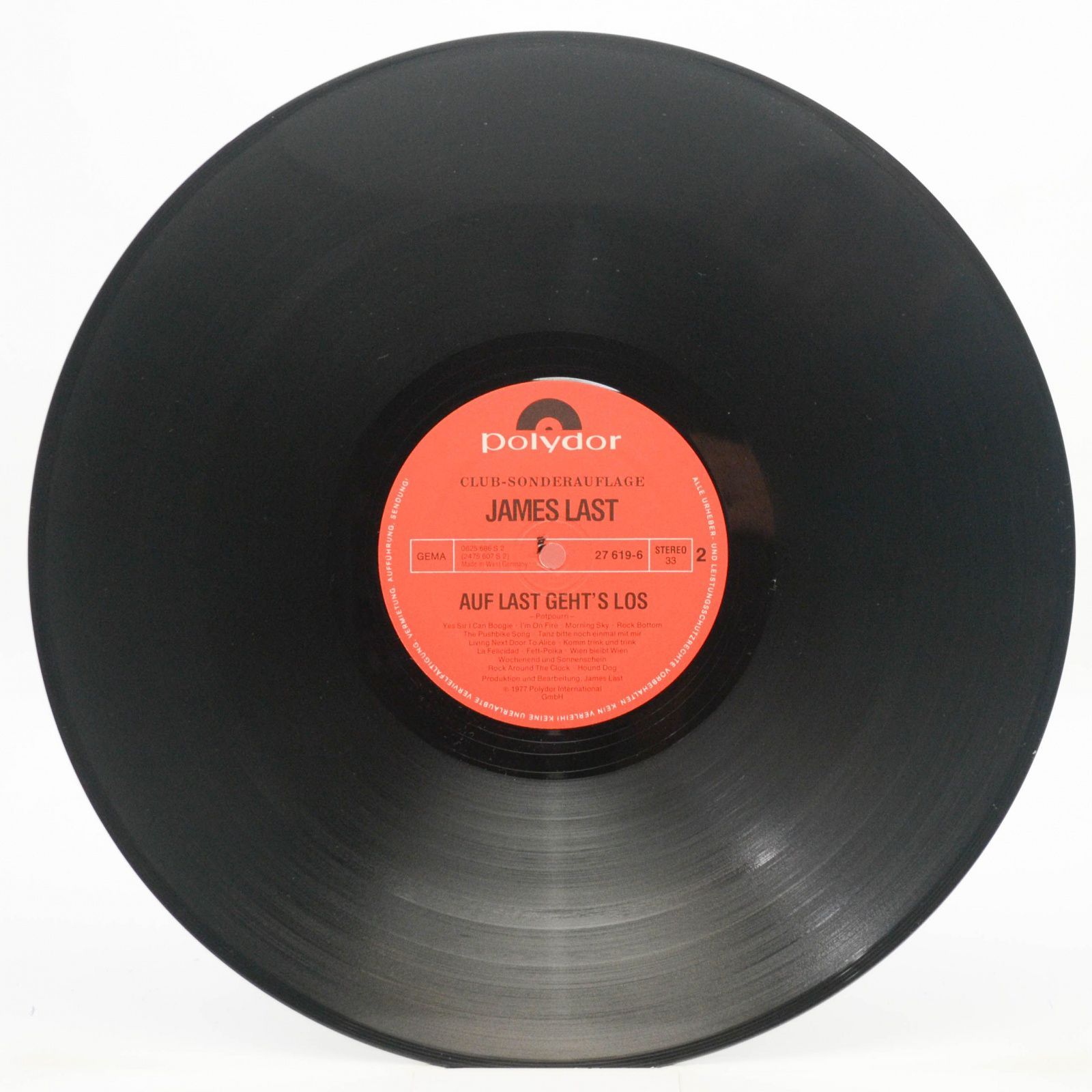 James Last — Auf Last Geht's Los, 1977