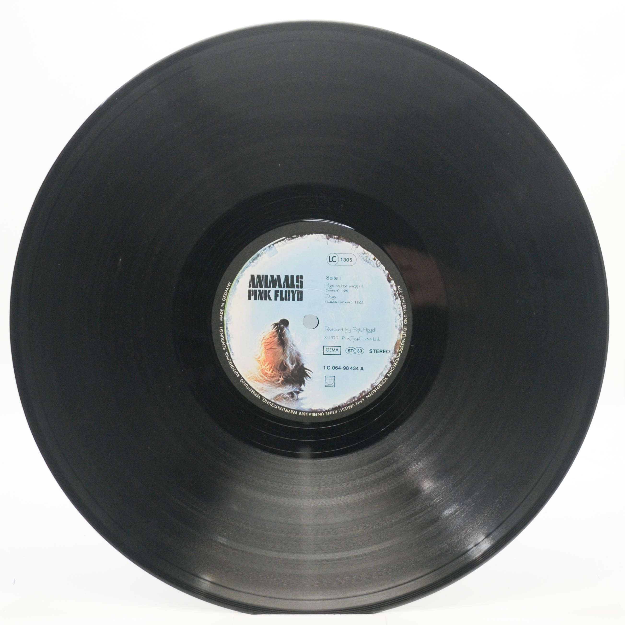 Виниловая пластинка Pink Floyd — Animals, 1977