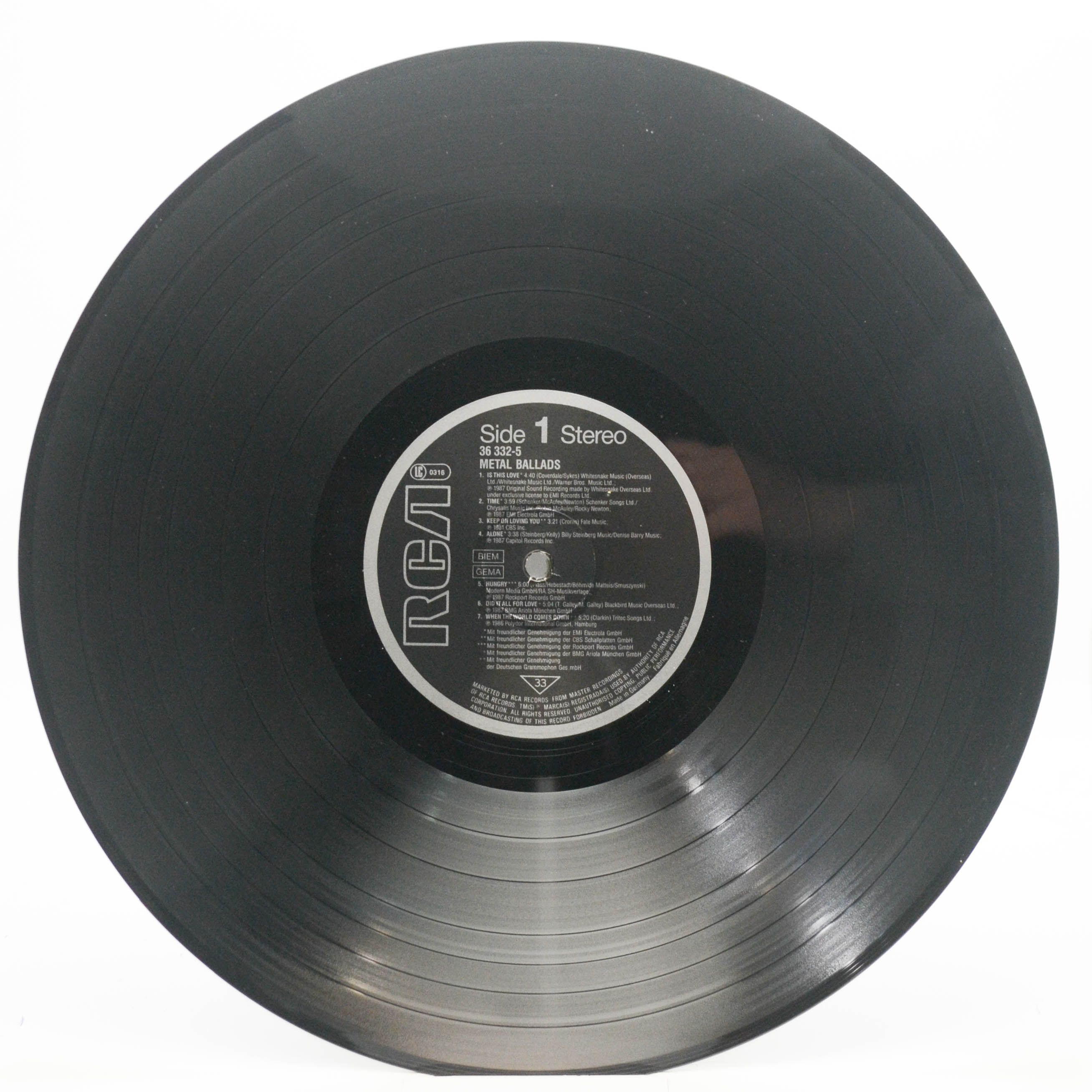 Various — Metal Ballads, 1988