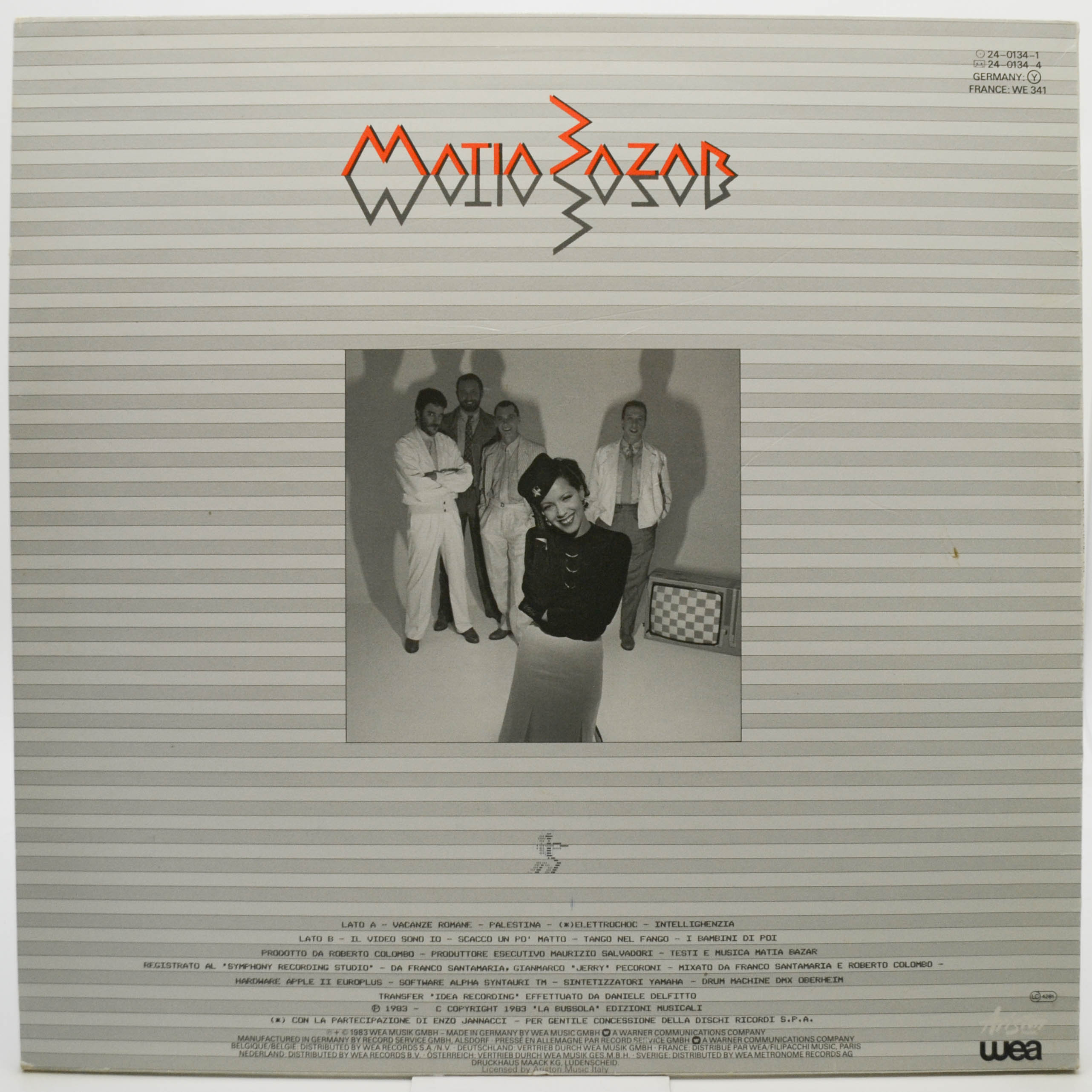 Matia Bazar — Tango, 1983