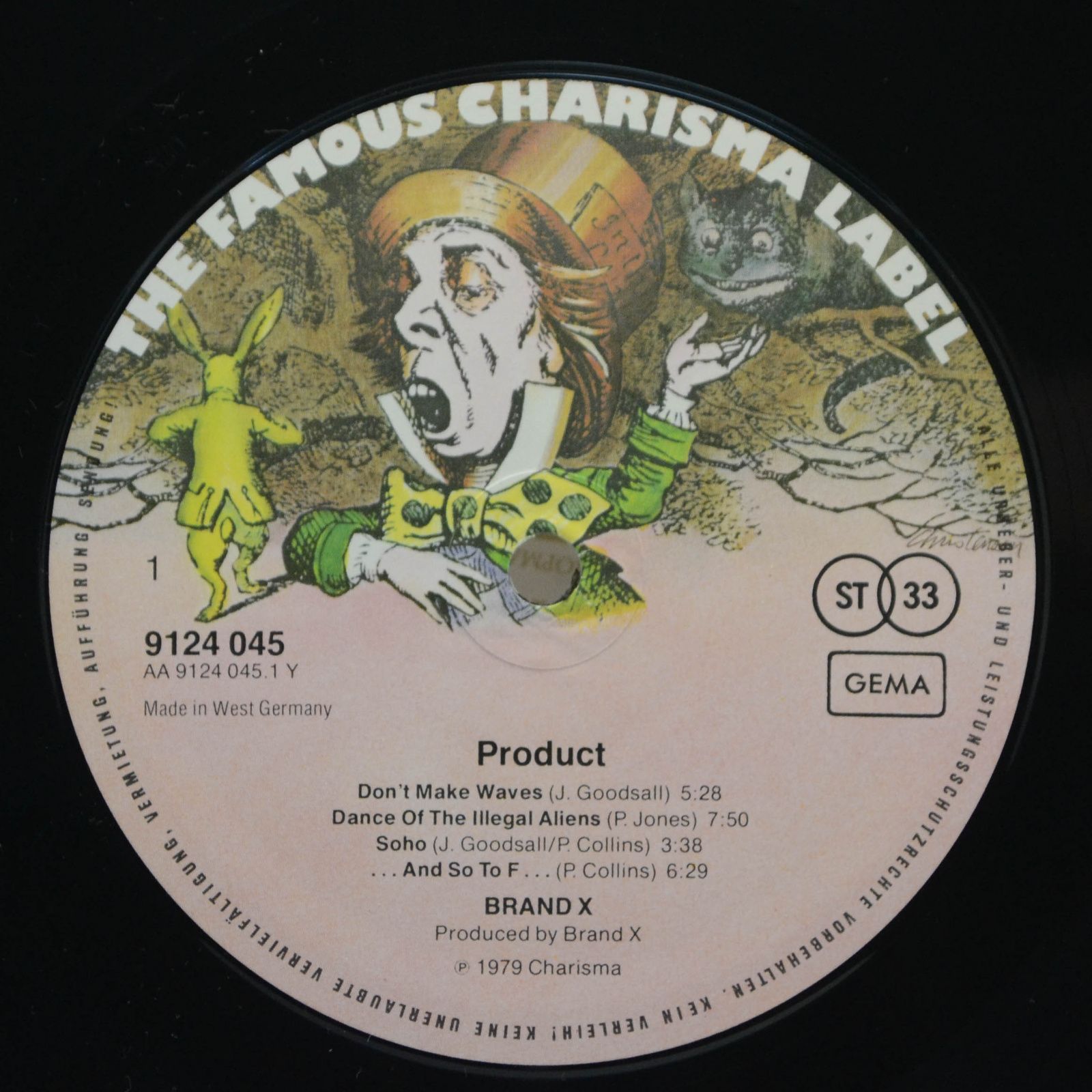 Виниловая пластинка Brand X — Product, 1979