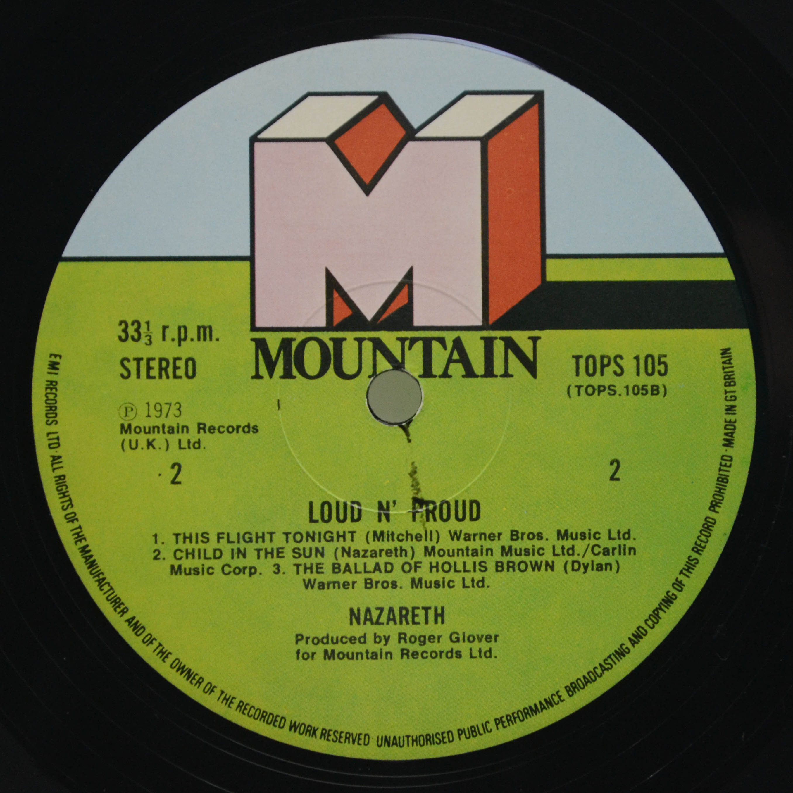 Nazareth — Loud'N'Proud (UK), 1973