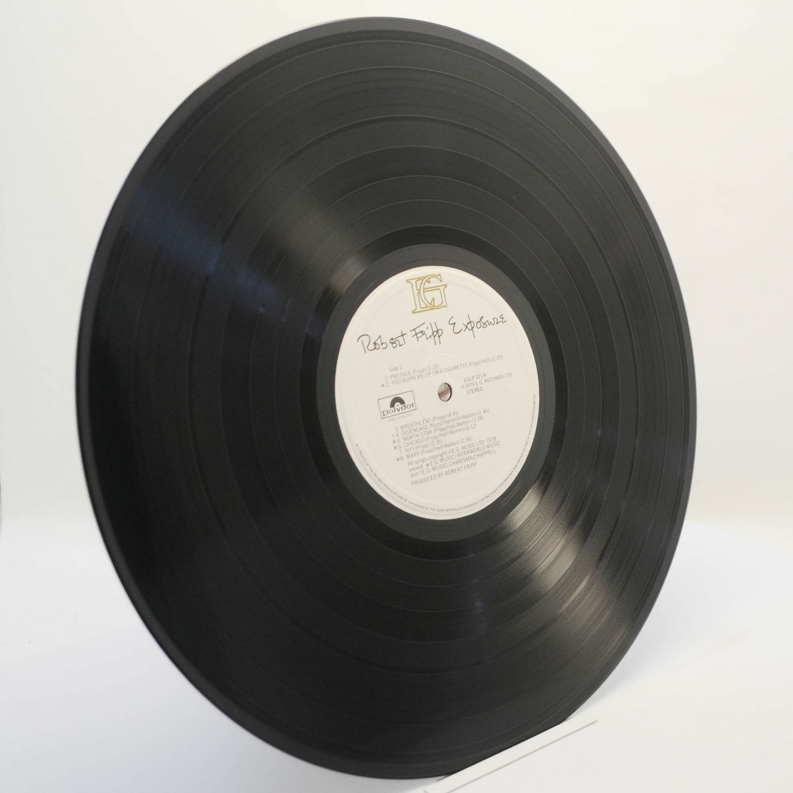 Robert Fripp — Exposure (1-st, UK), 1979