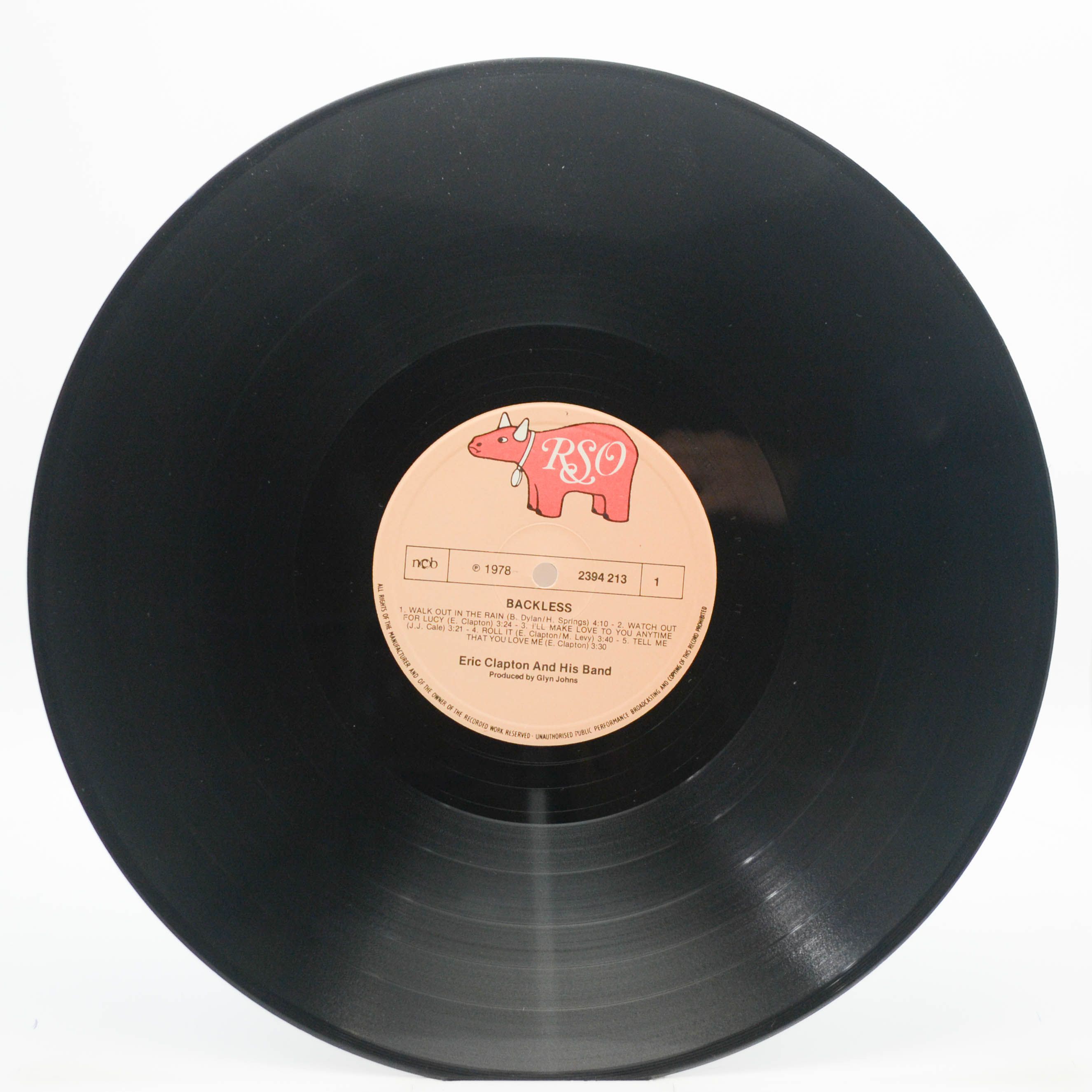 Eric Clapton — Backless, 1978
