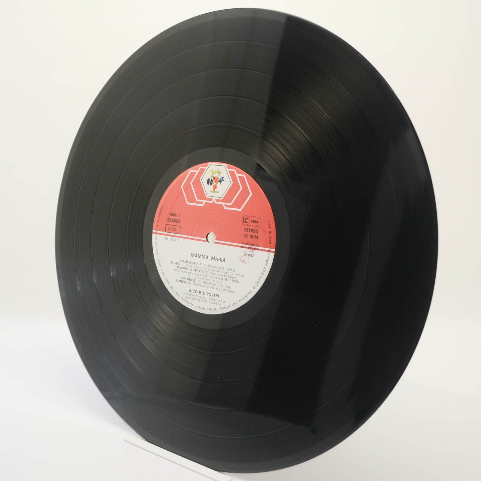 Виниловая пластинка Ricchi & Poveri — Mamma Maria (Italy), 1982