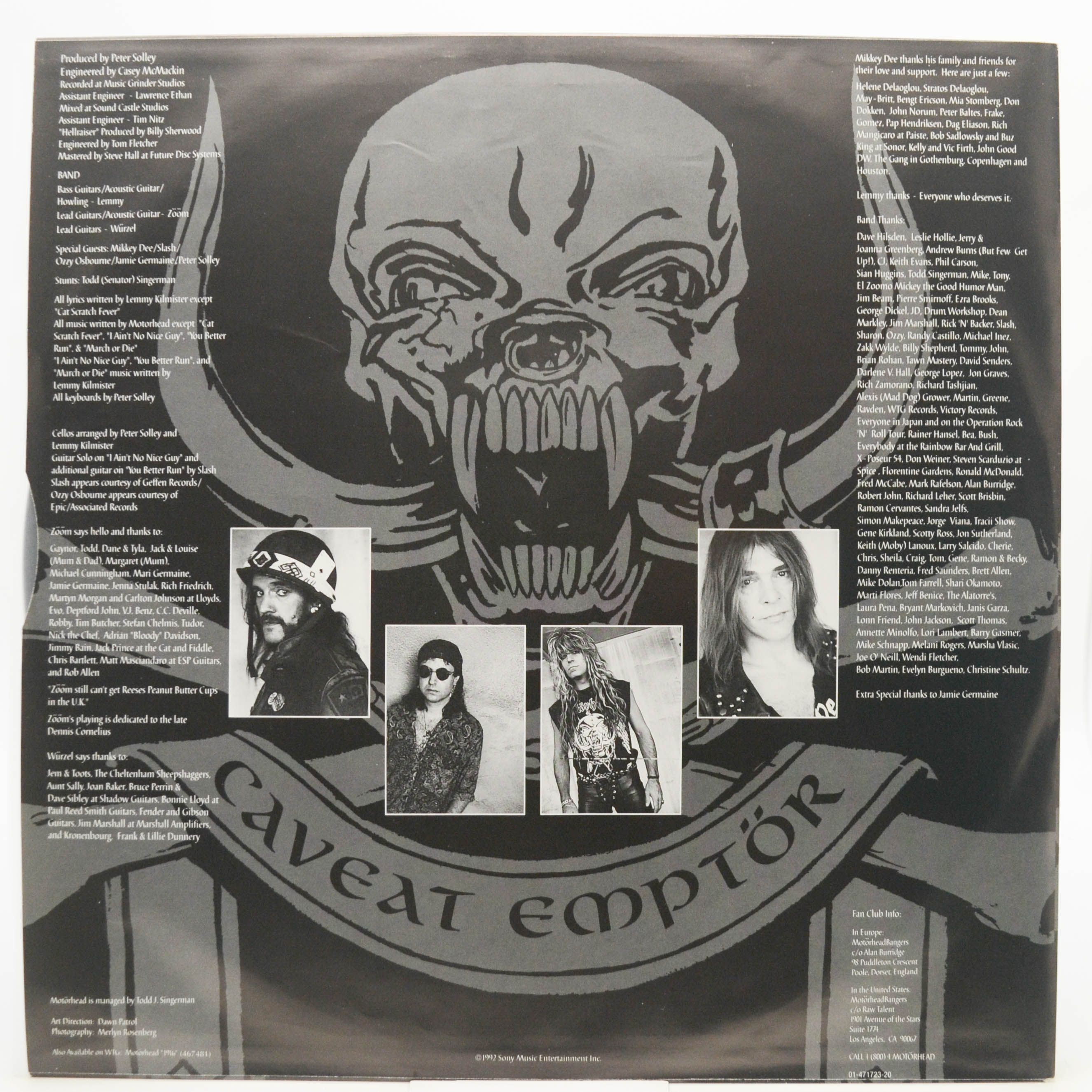 Motörhead — March Ör Die, 1992