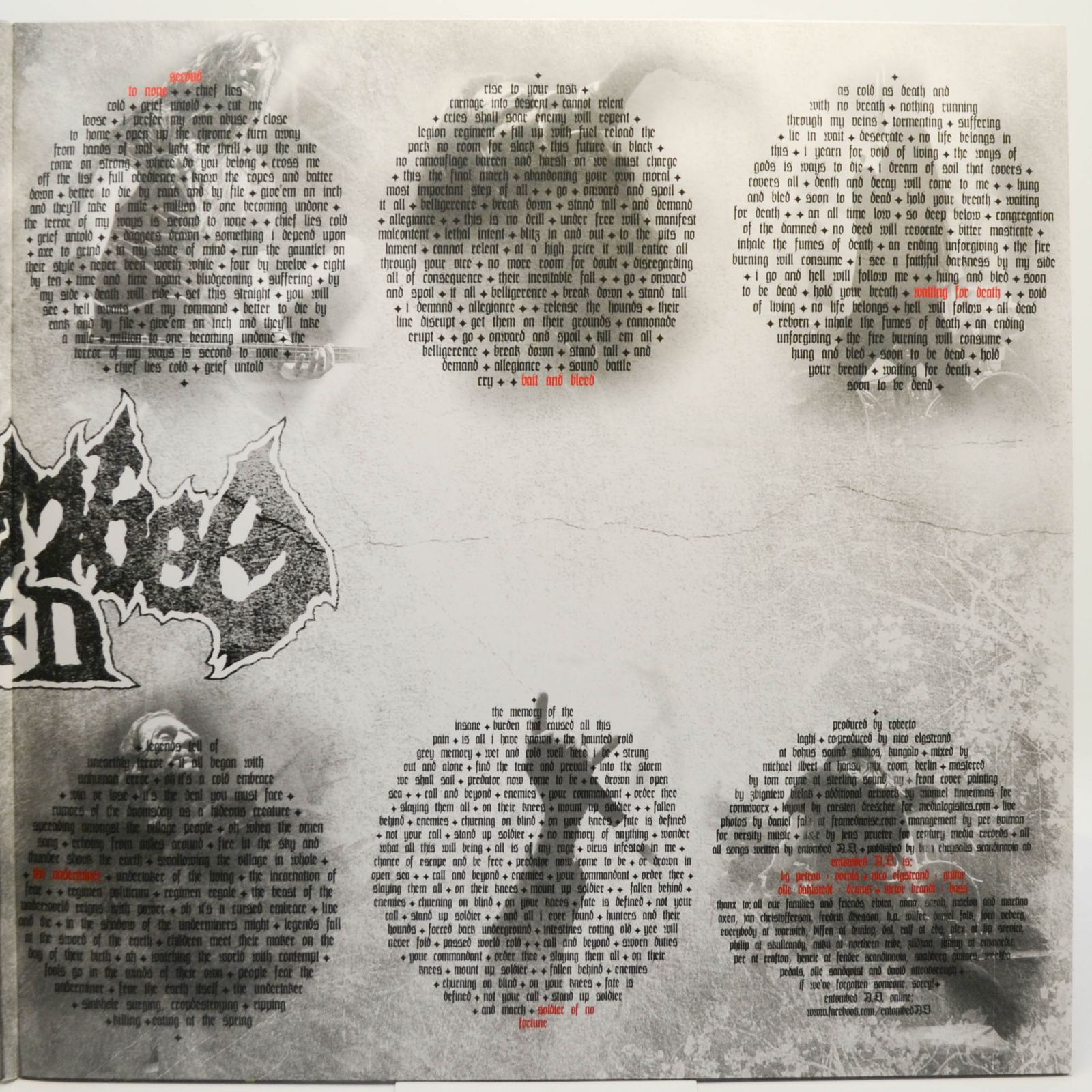 Виниловая пластинка Entombed A.D. — Back To The Front, 2014