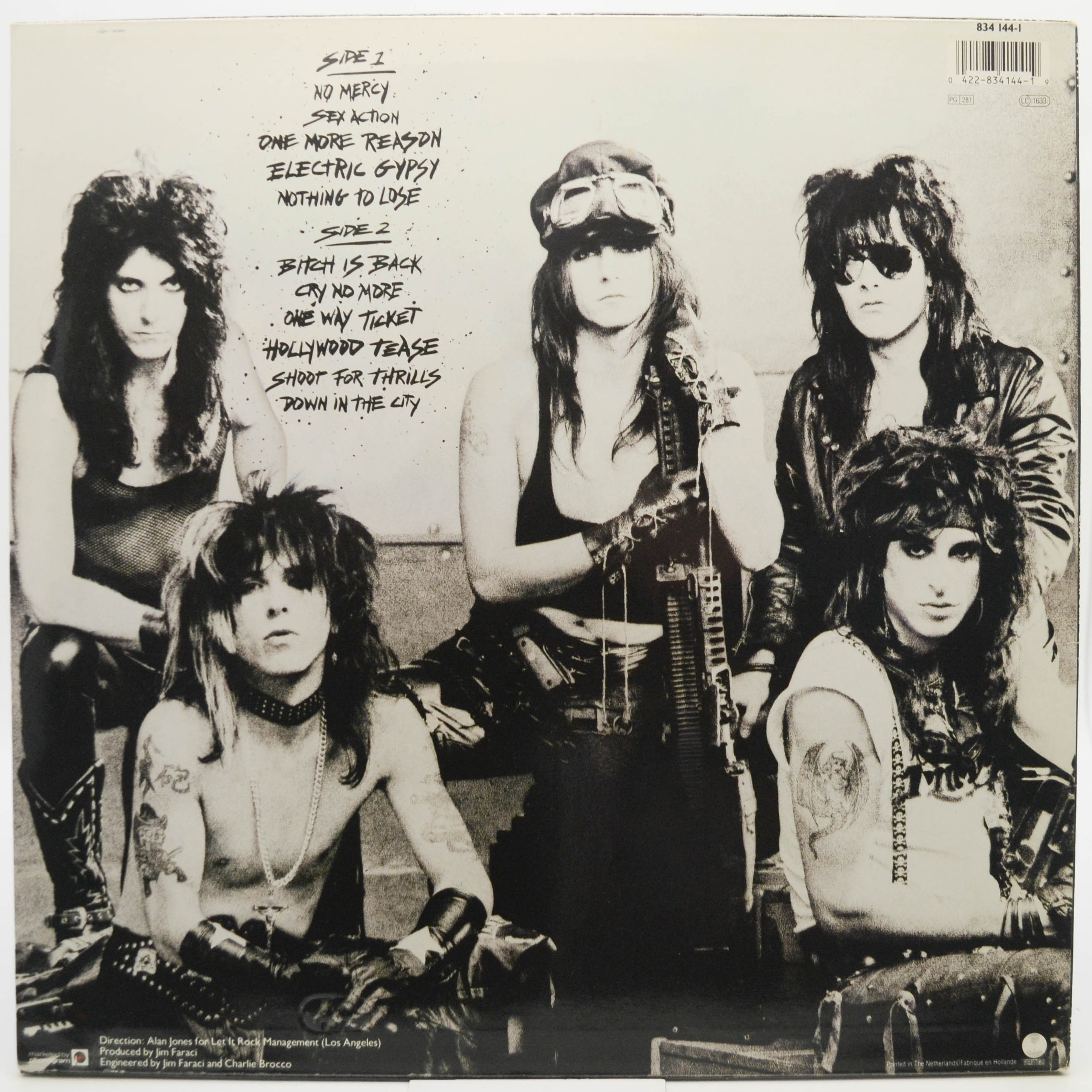 Виниловая пластинка L.A. Guns — L.A. Guns, 1988