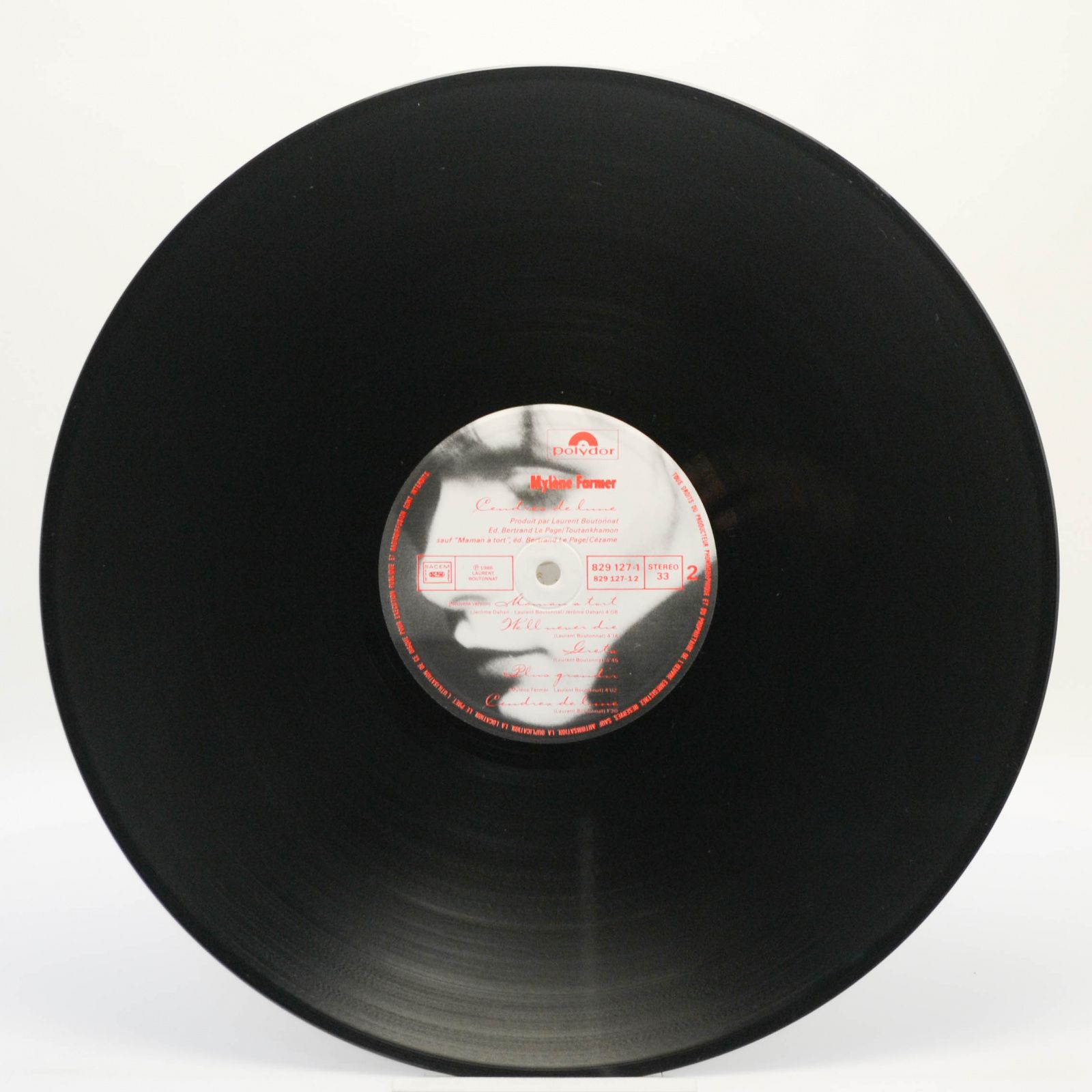 Mylène Farmer — Cendres De Lune (France), 1986