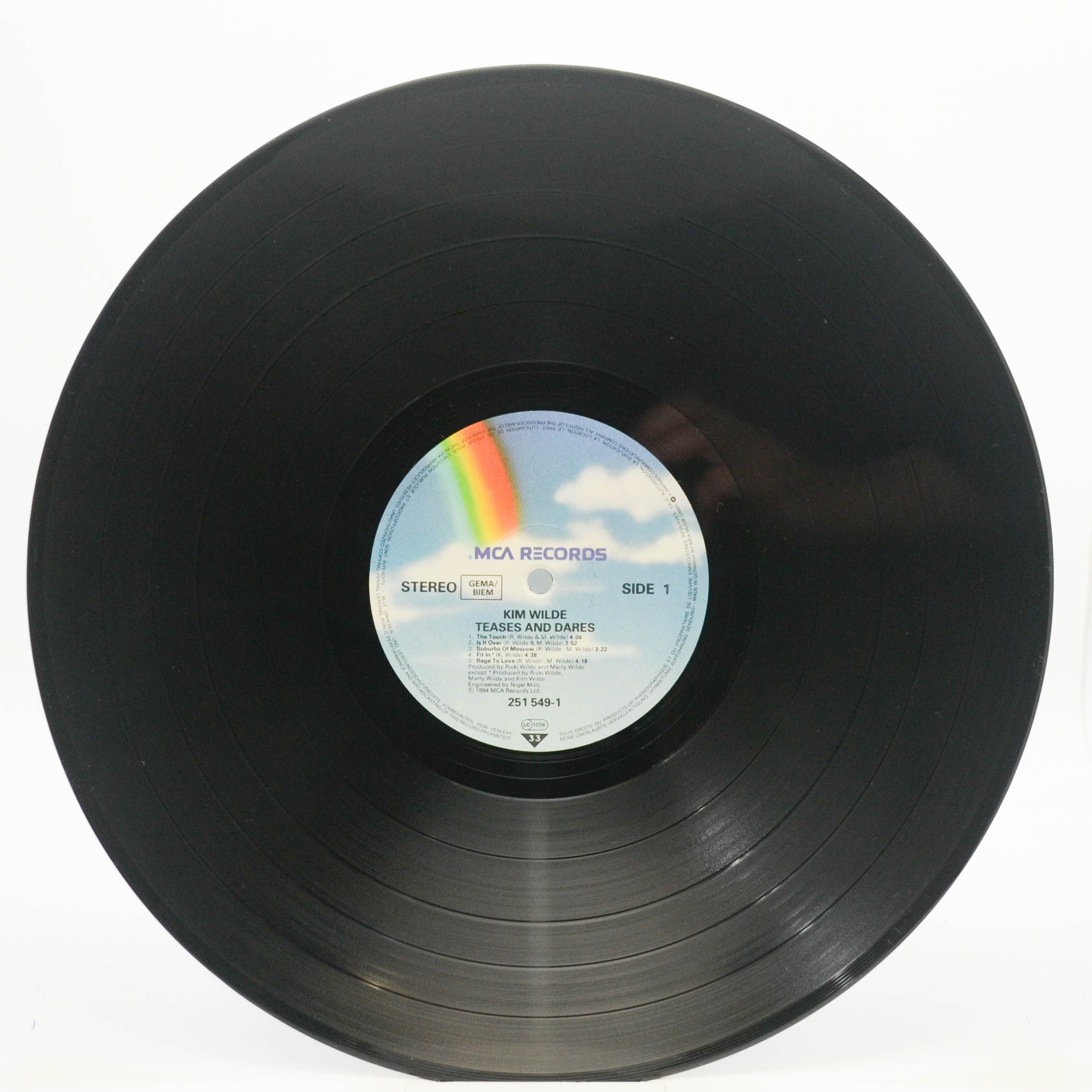 Kim Wilde — Teases & Dares, 1984