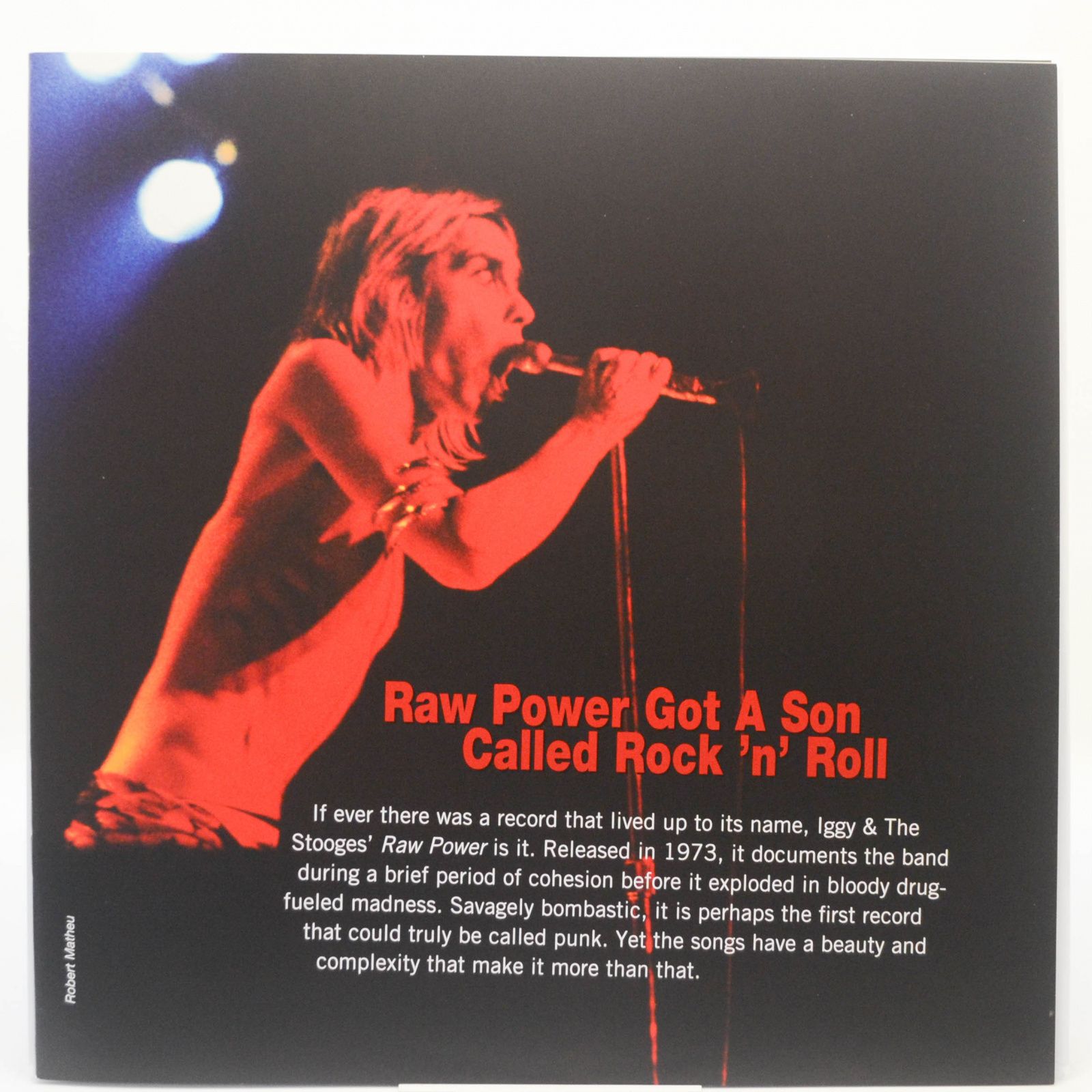 Виниловая пластинка Iggy And The Stooges — Raw Power (2LP), 1973