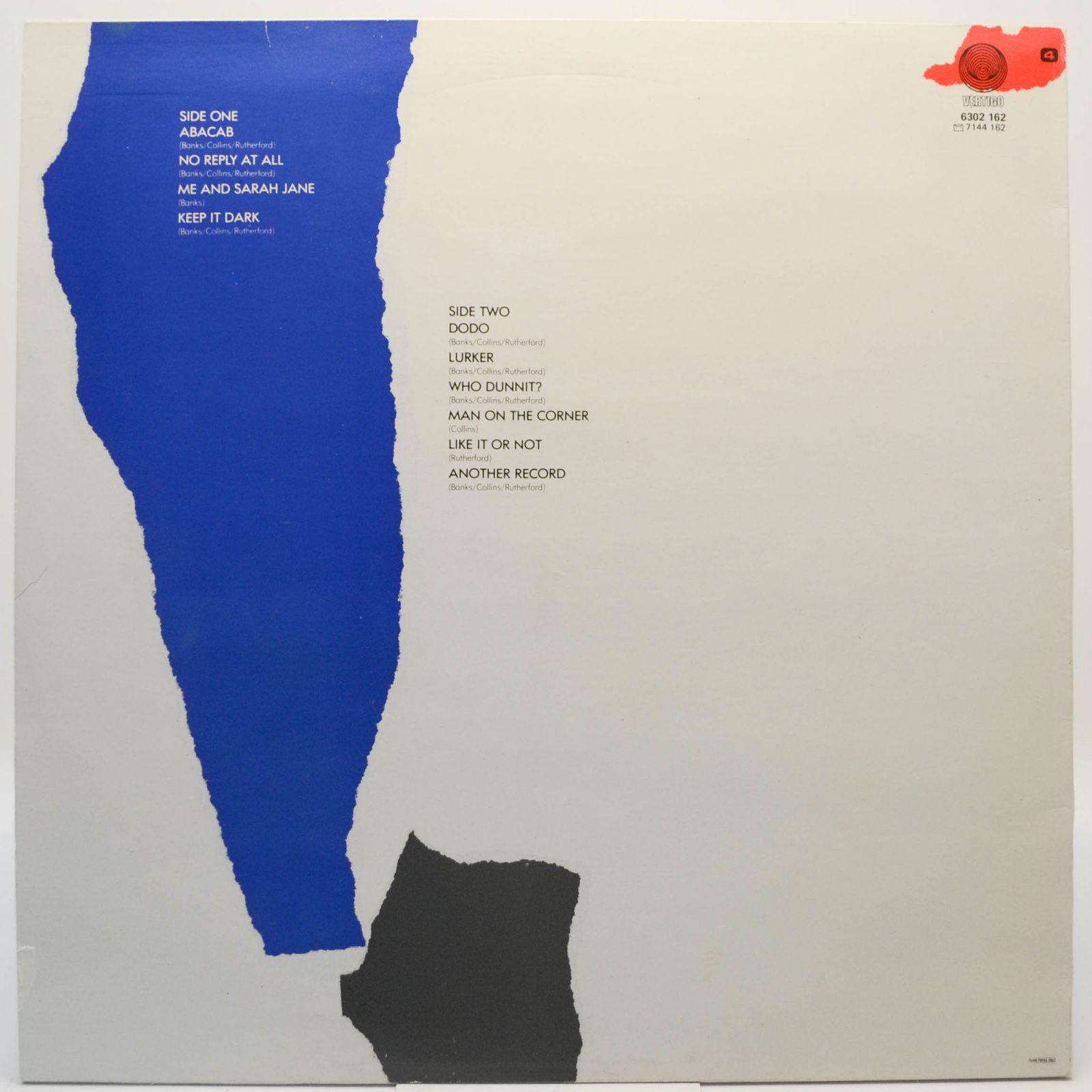 Genesis — Abacab, 1981