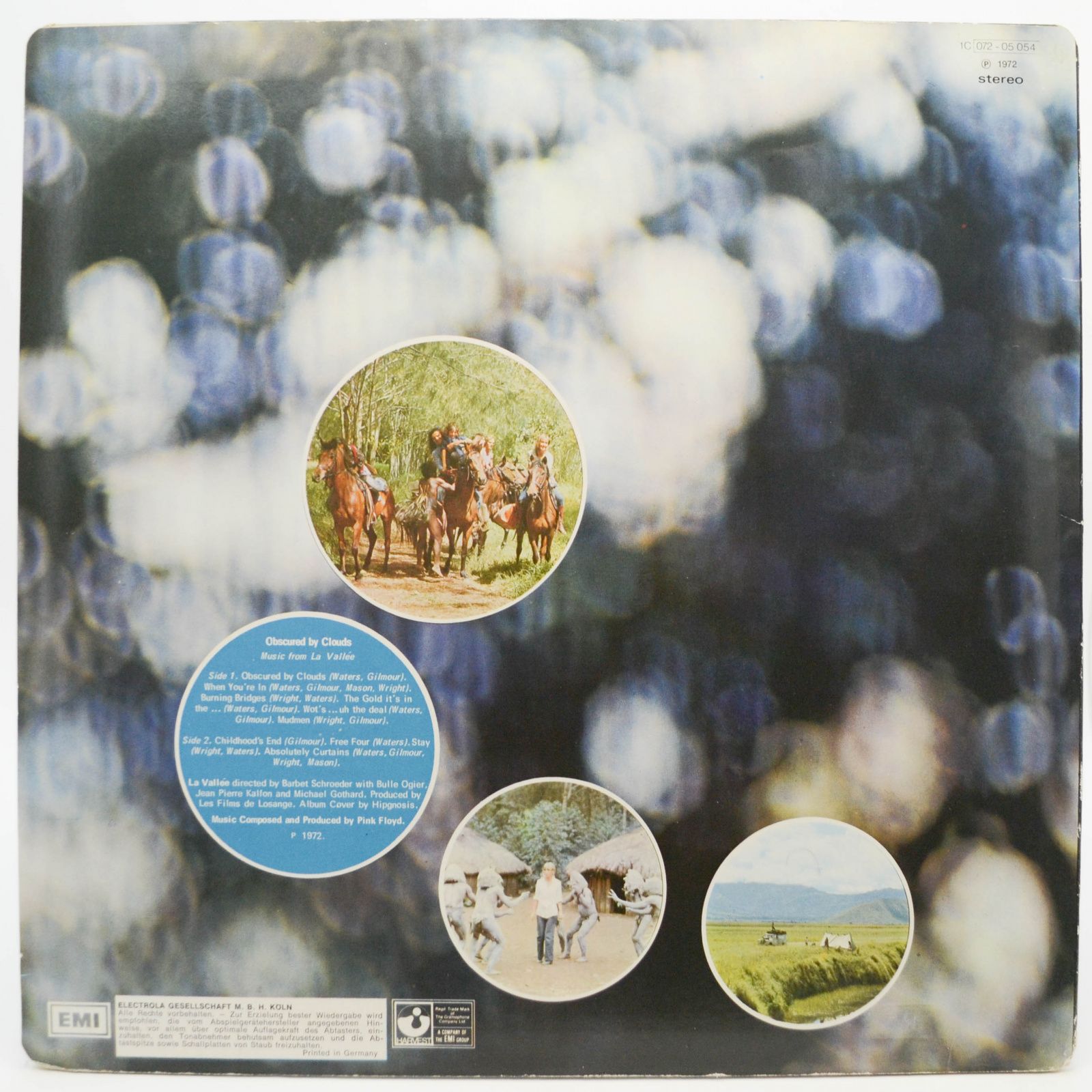 Виниловая пластинка Pink Floyd — Obscured By Clouds, 1972