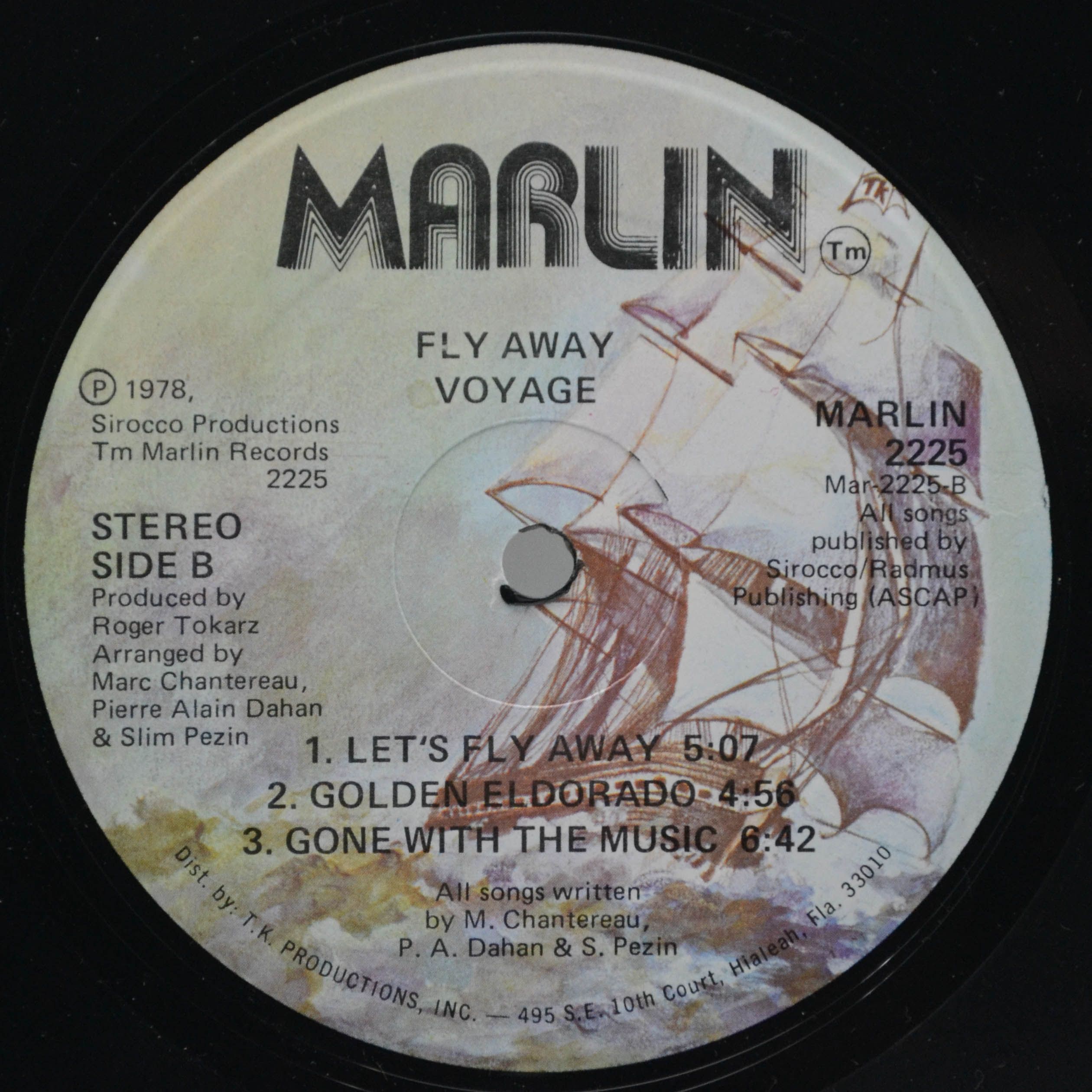 Виниловая пластинка Voyage — Fly Away (USA), 1978