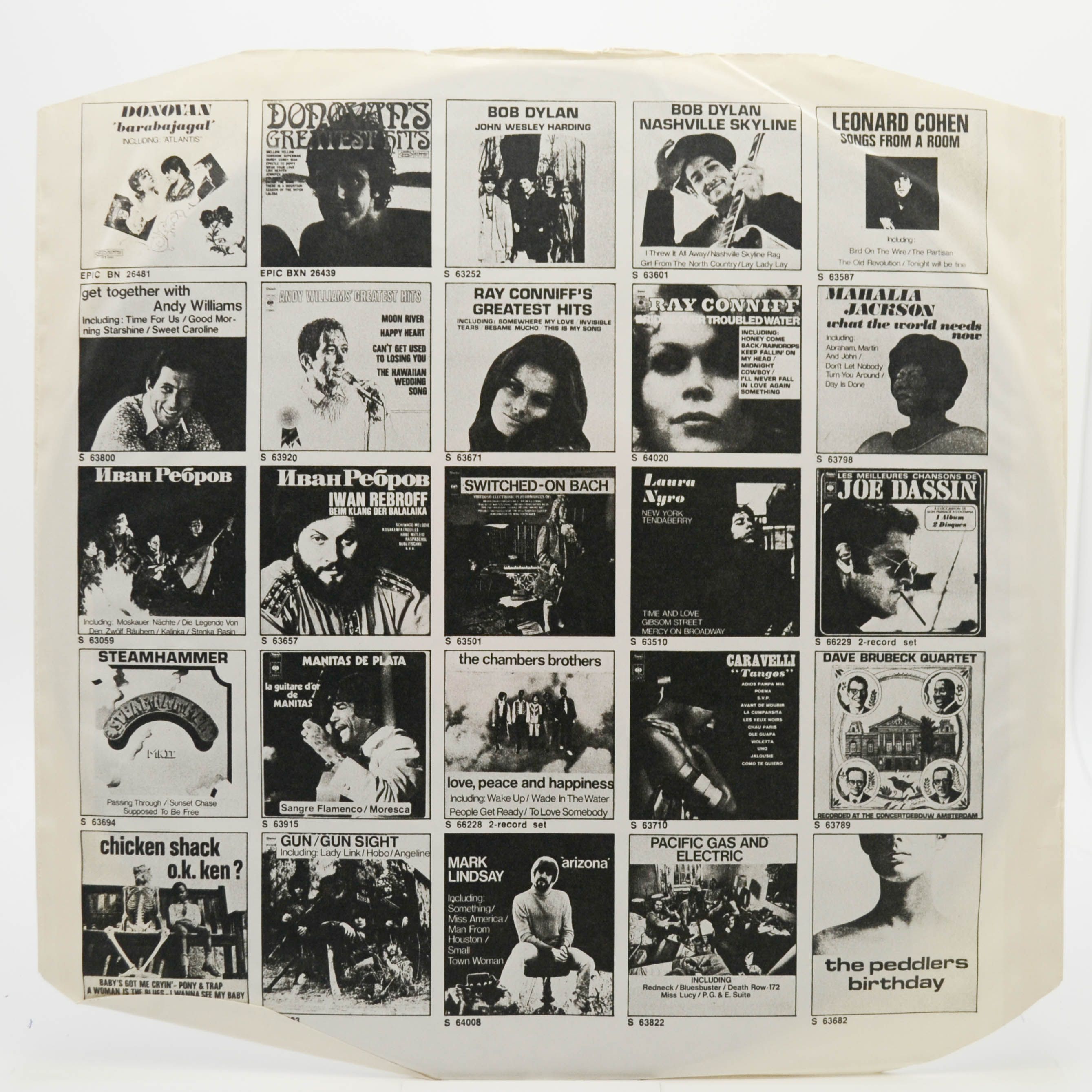Виниловая пластинка Ivan Rebroff — Kosaken Müssen Reiten, 1970