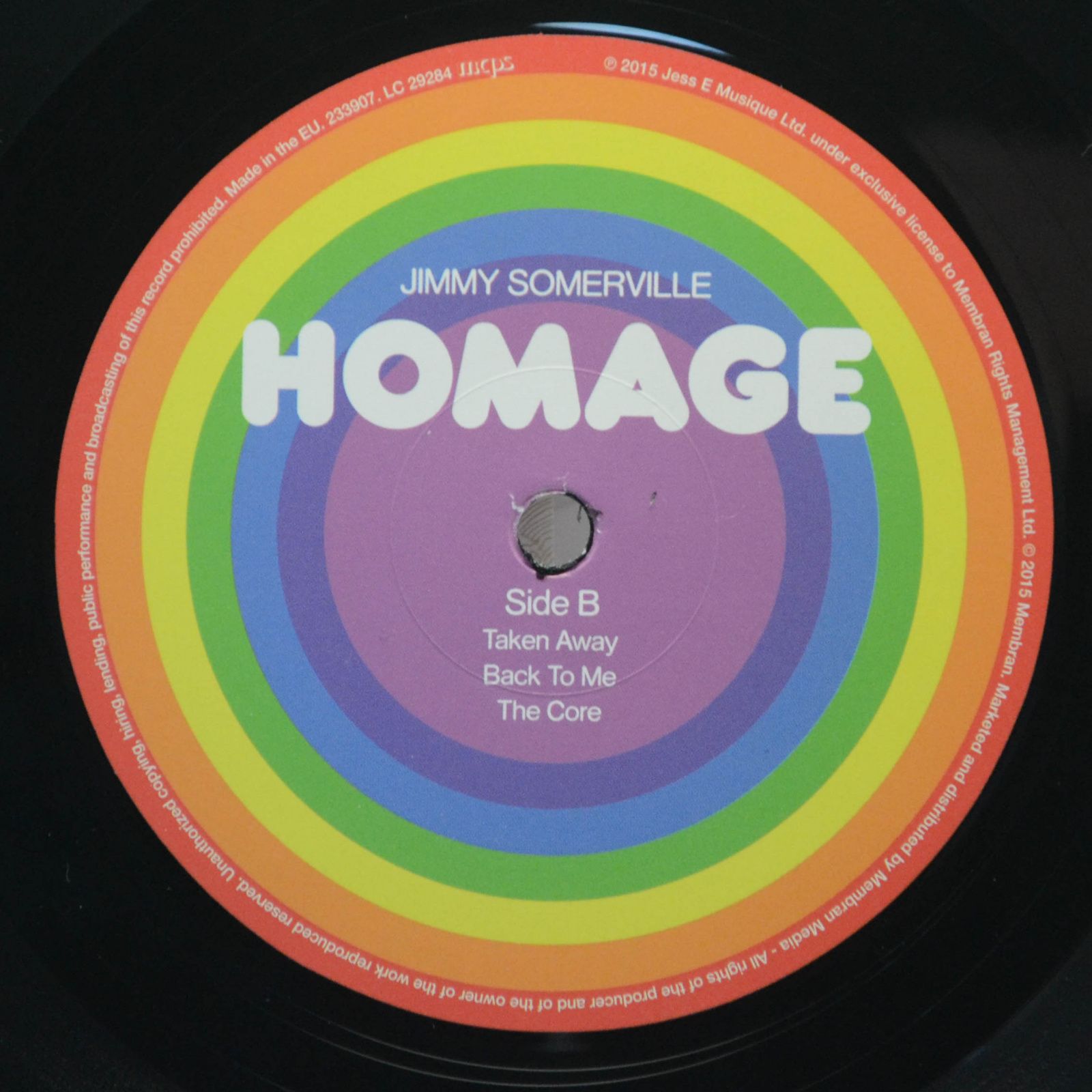 Виниловая пластинка Jimmy Somerville — Homage (2LP), 2015