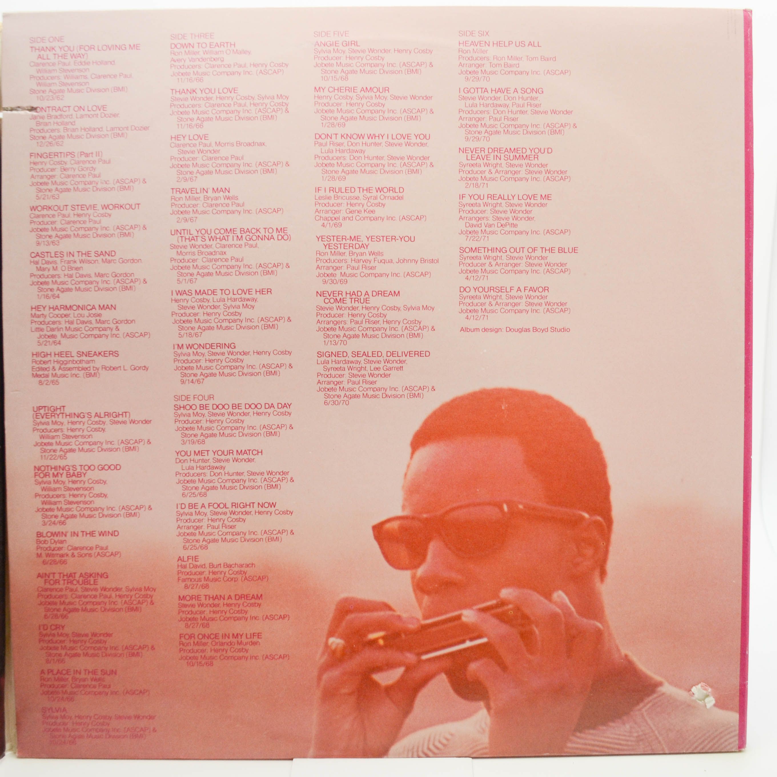 Виниловая пластинка Stevie Wonder — Looking Back (3LP), 1974
