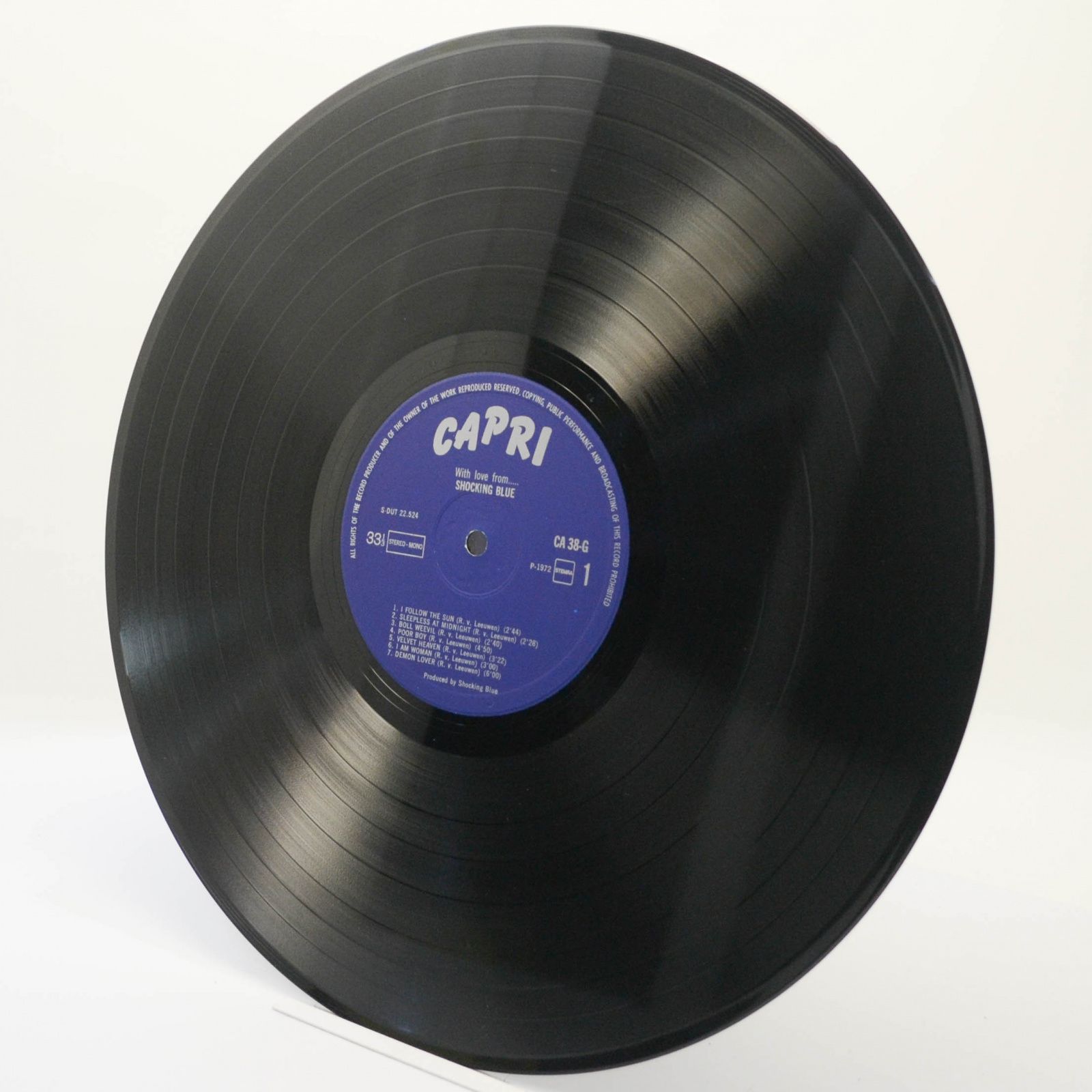 Shocking Blue — With Love From ... (Holland), 1972