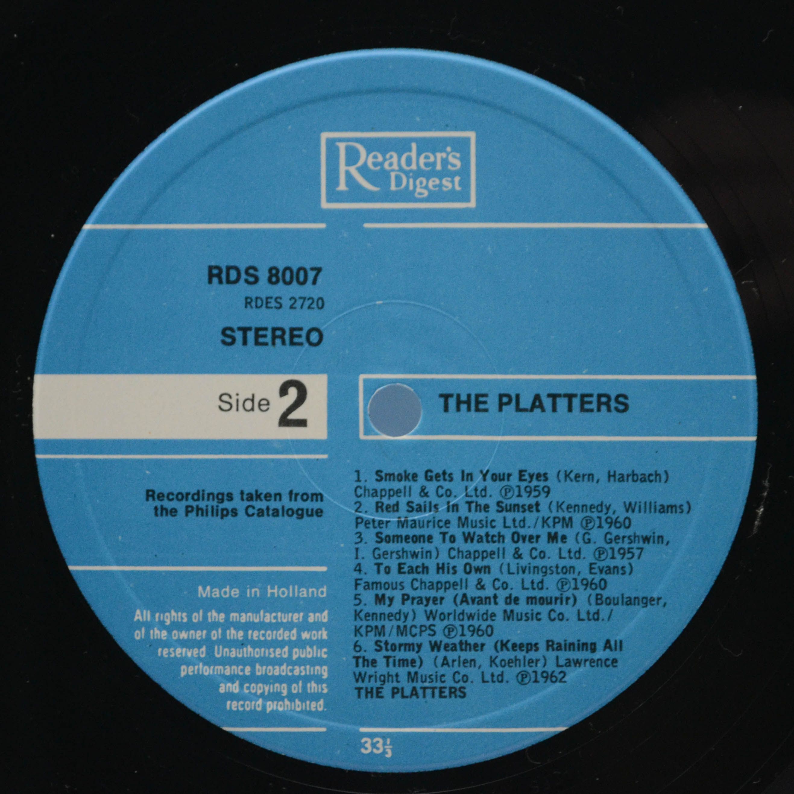 Виниловая пластинка Platters — The Platters, 1976