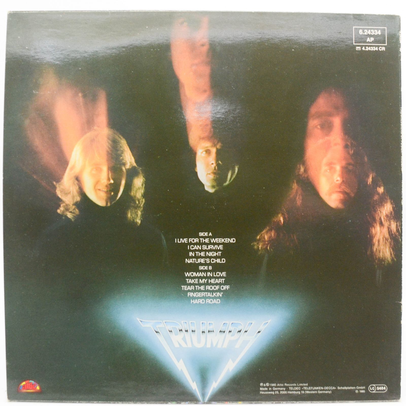 Виниловая пластинка Triumph — Progressions Of Power, 1980