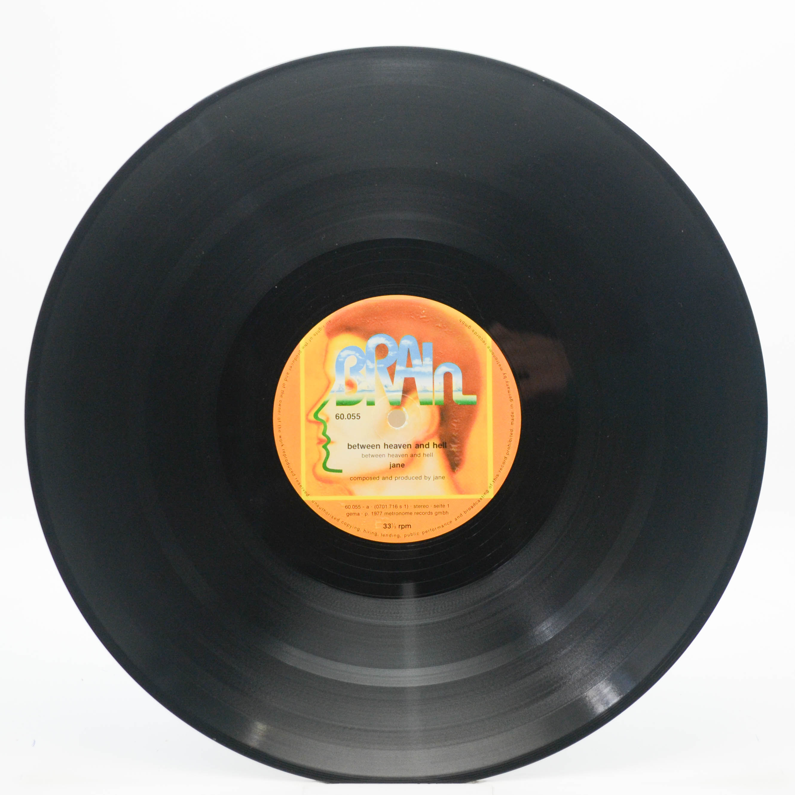 Виниловая пластинка Jane — Between Heaven And Hell, 1977