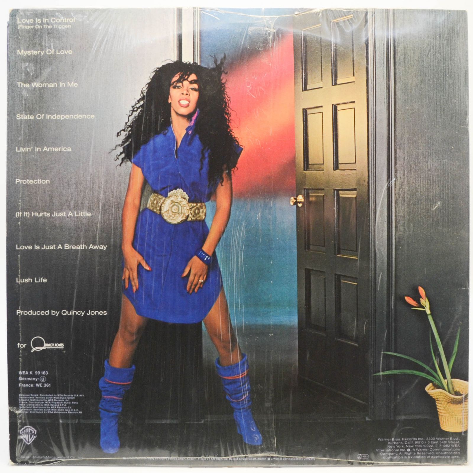 Виниловая пластинка Donna Summer — Donna Summer, 1982